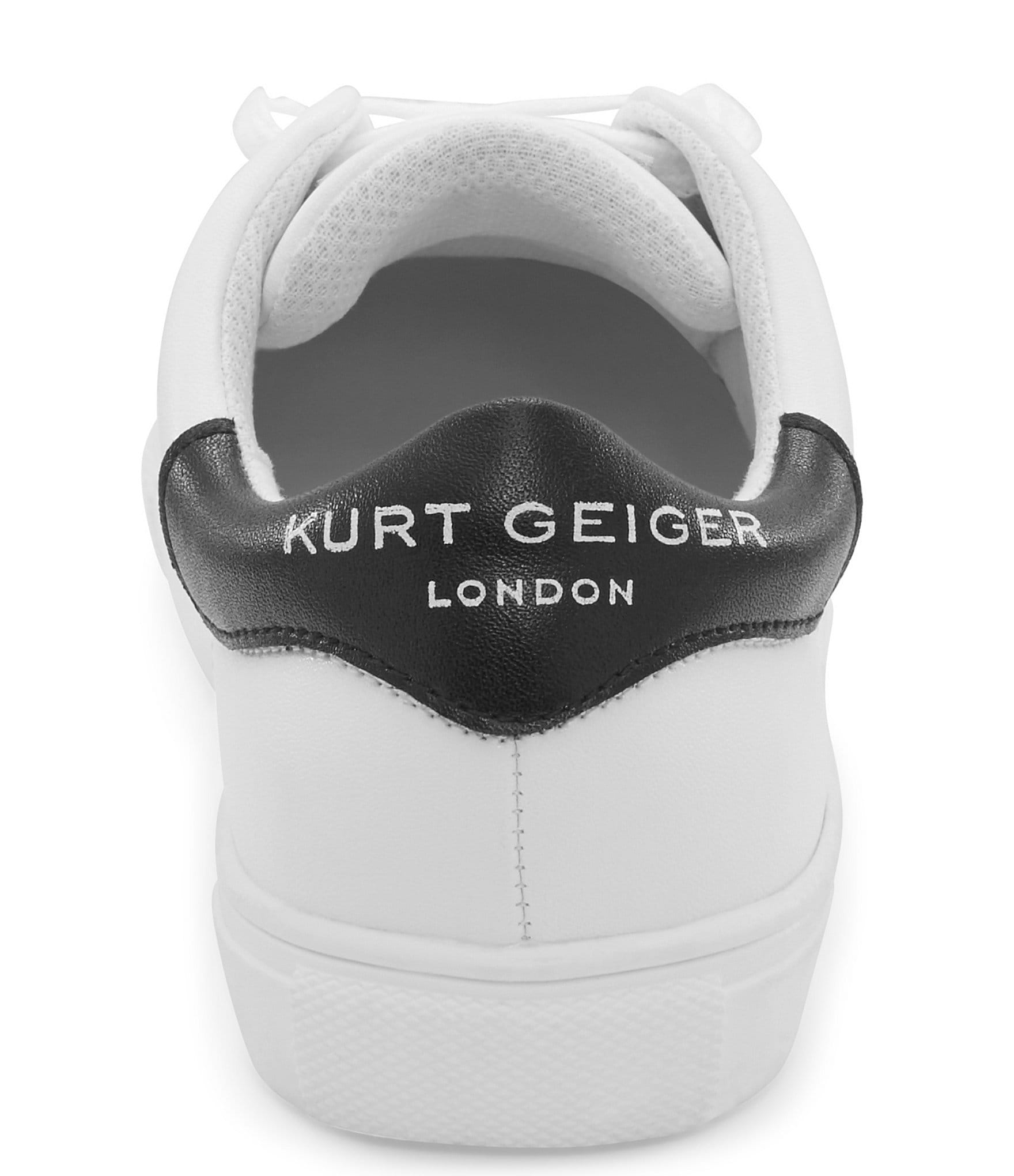 Kurt Geiger London Boys' Laney Leather Lace Up Sneakers (Toddler)