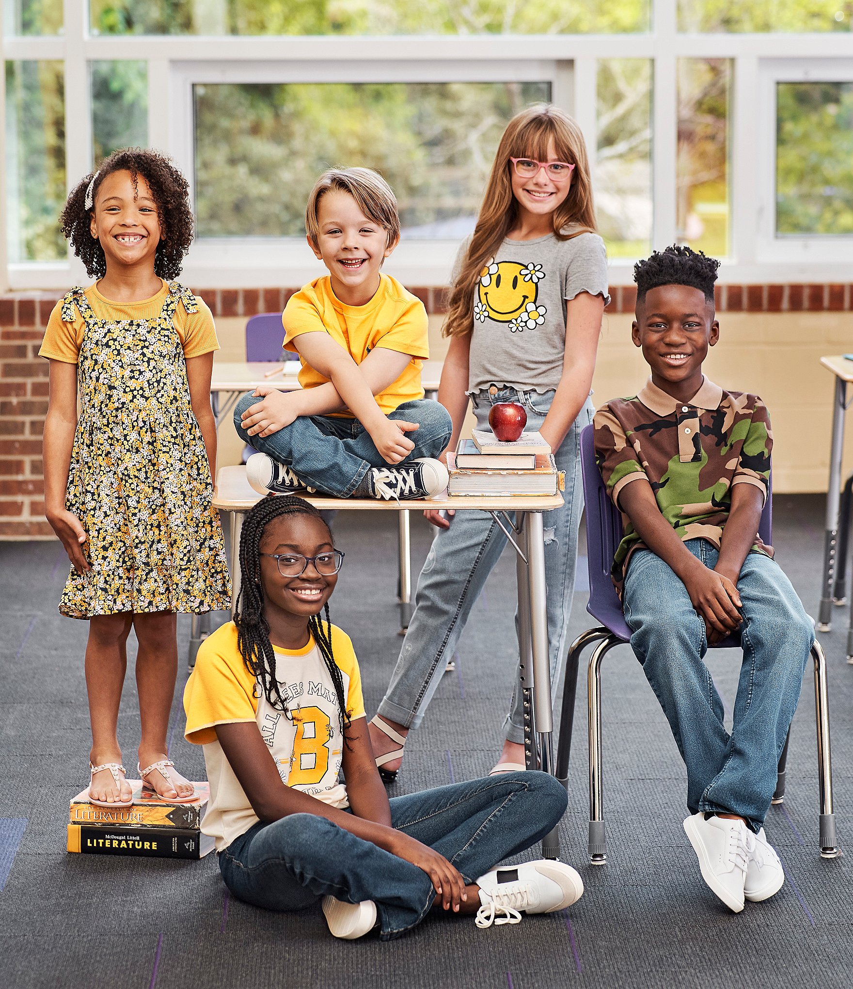 Kurt Geiger London Boys' Laney Leather Lace Up Sneakers (Toddler)