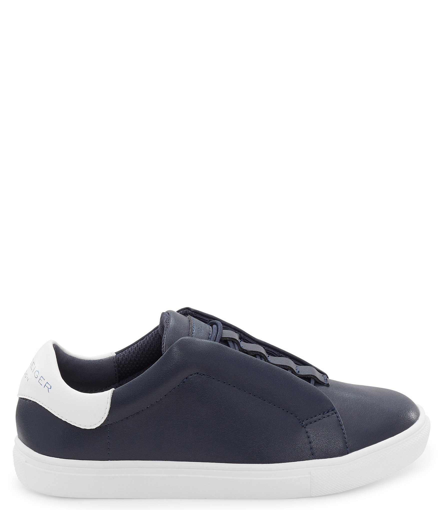 Kurt Geiger London Boys' Laney Leather Slip On Sneakers (Youth)