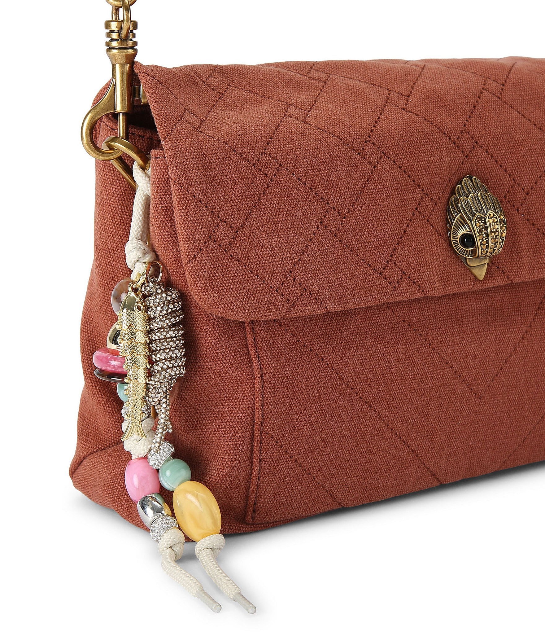 Kurt Geiger London Celia Canvas Shoulder Bag