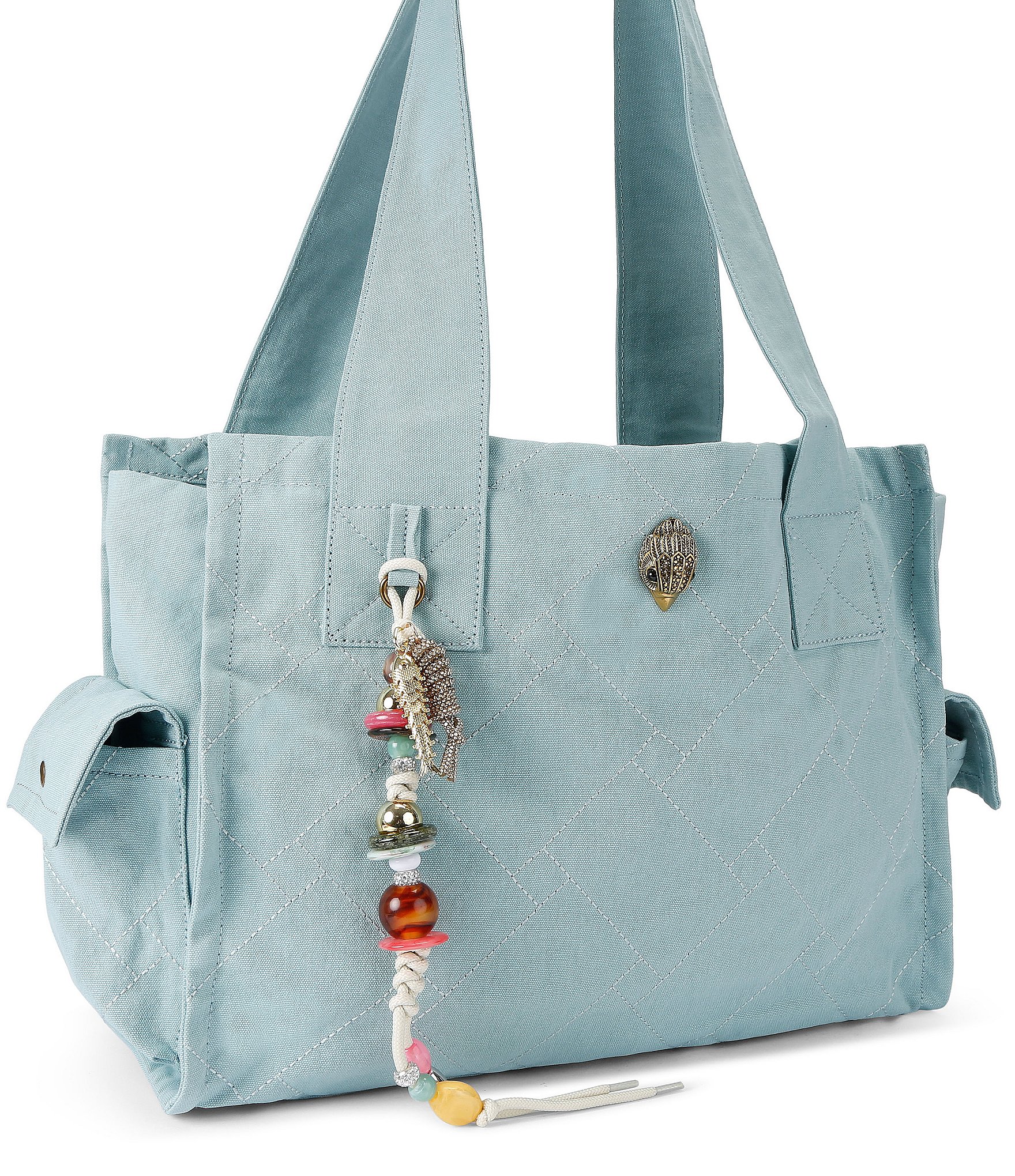 Kurt Geiger London Celia Canvas Tote Shoulder Bag