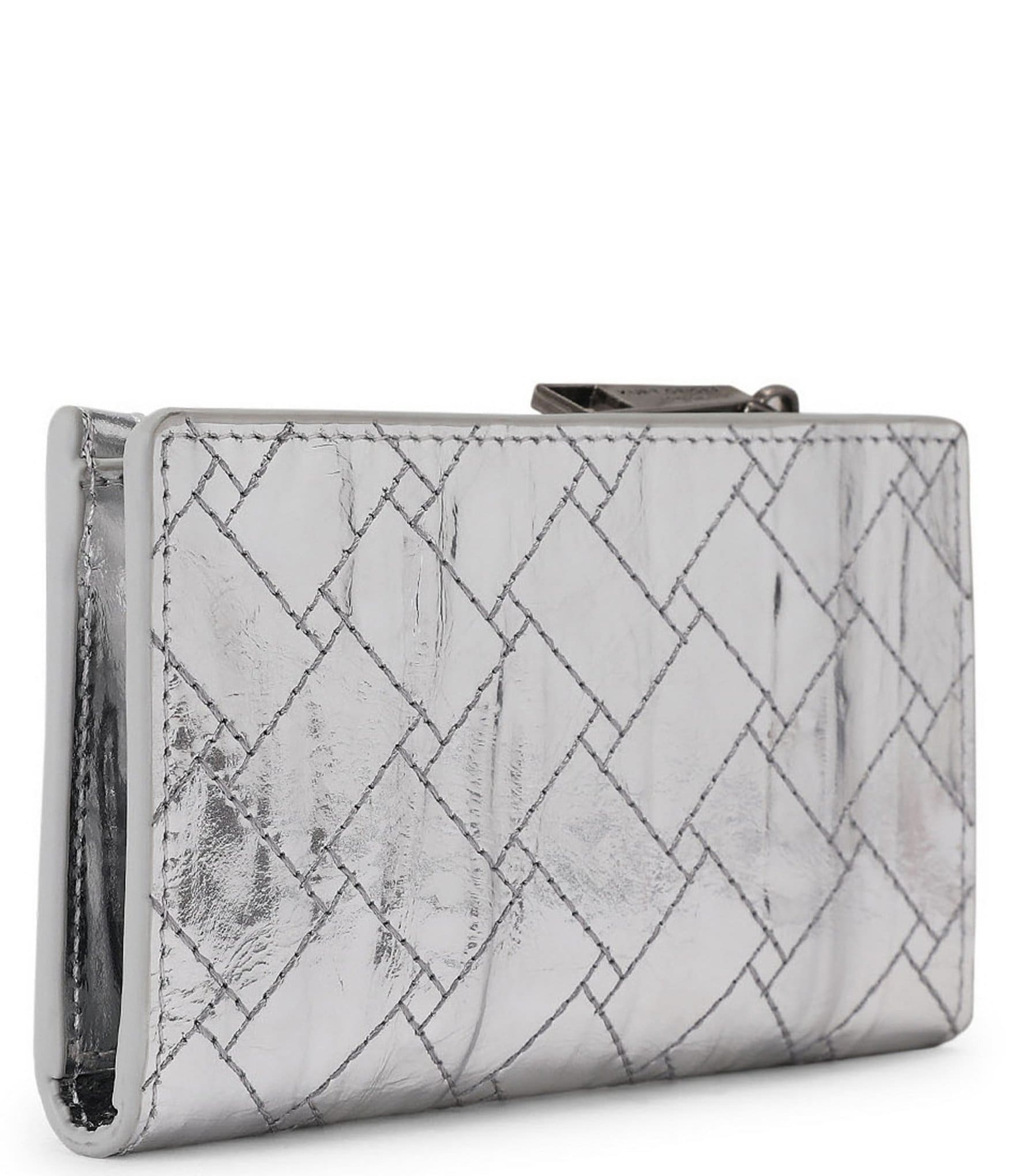 Kurt Geiger London Celia Metallic Bifold Wallet