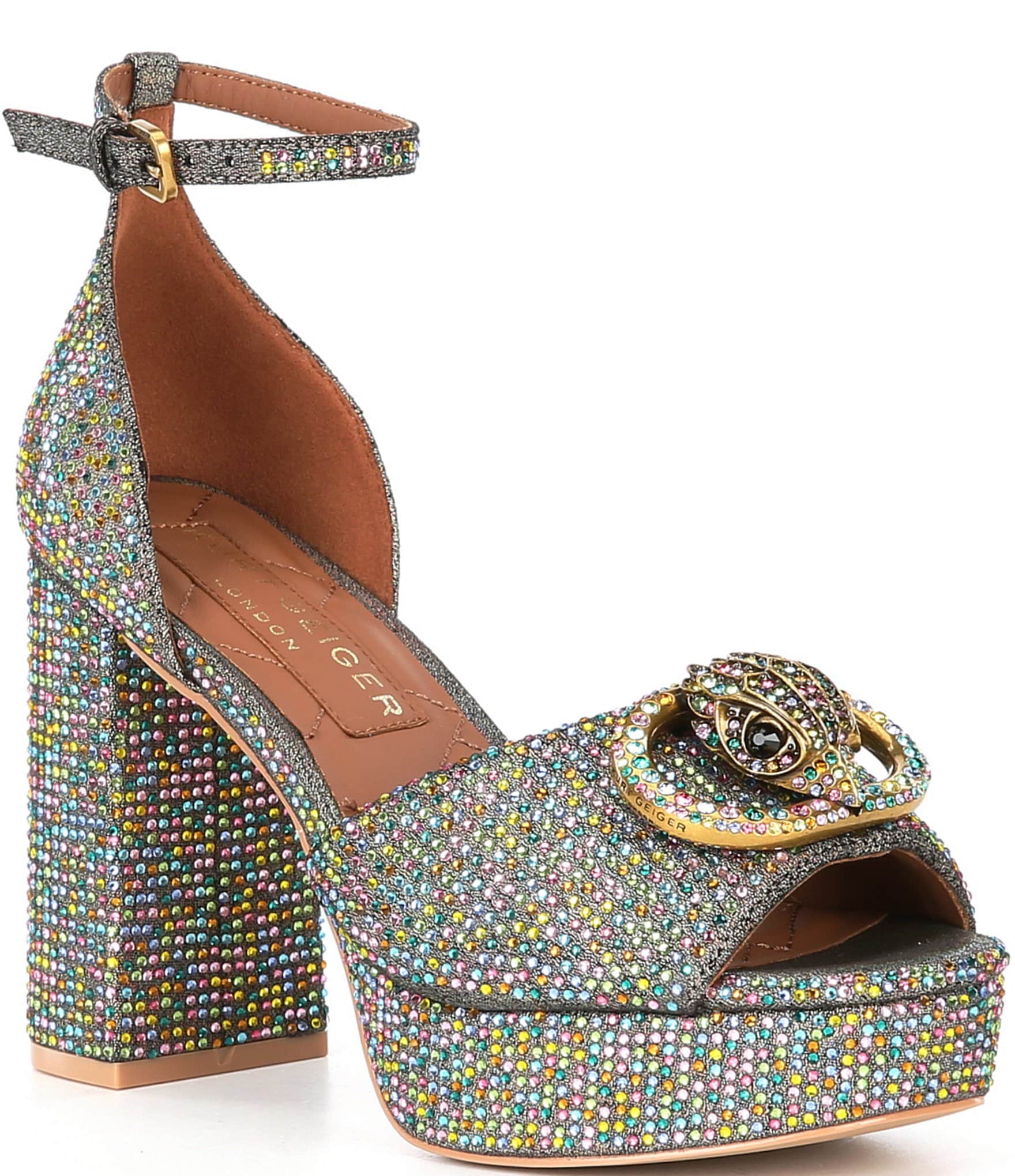 Kurt Geiger London Chelsea Glitz Platform Sandals | Dillard's Kurt Geiger London Chelsea Glitz Platform Sandals | Dillard's