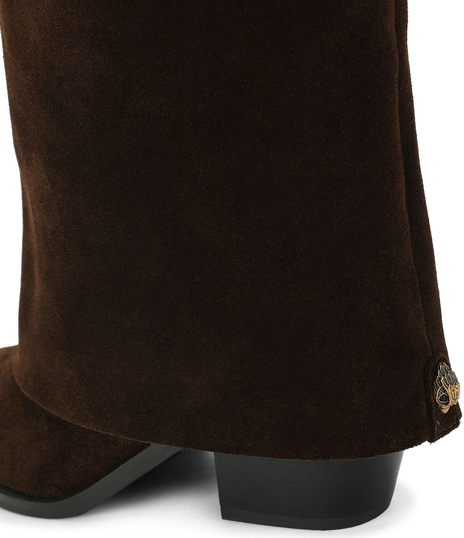 Kurt Geiger London Chiltern Folded Suede Boots
