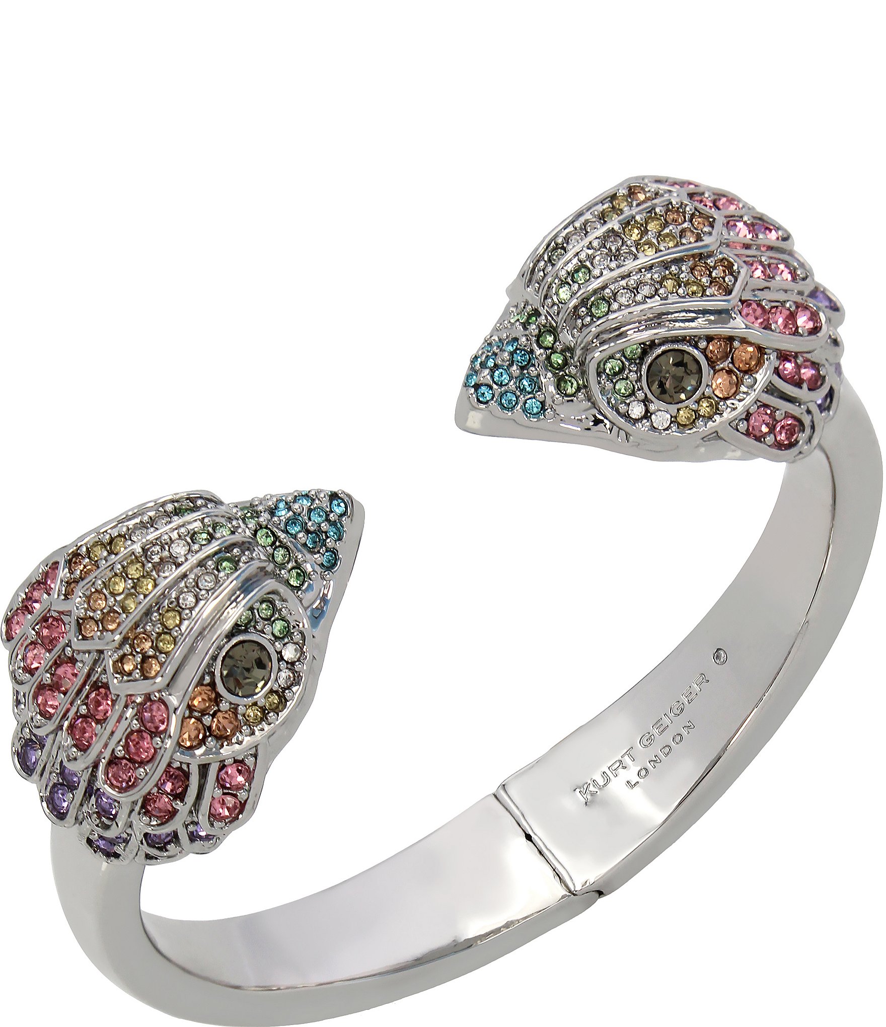 Kurt Geiger London Crystal Signature Eagle Cuff Bracelet