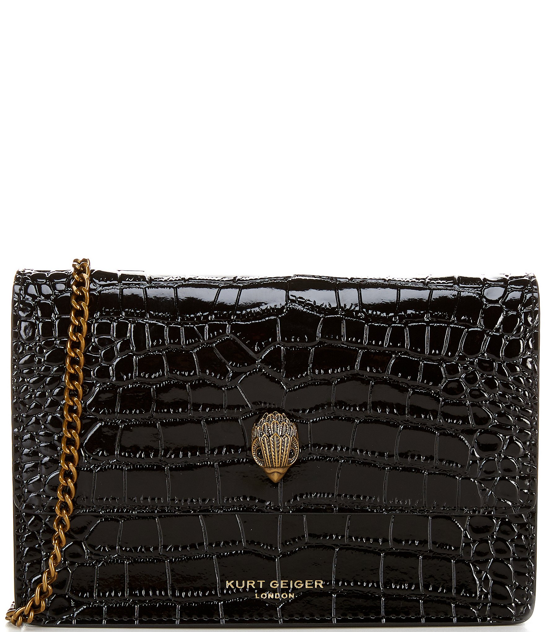 Kurt Geiger London Extra Mini Shoreditch Croco Crossbody Bag