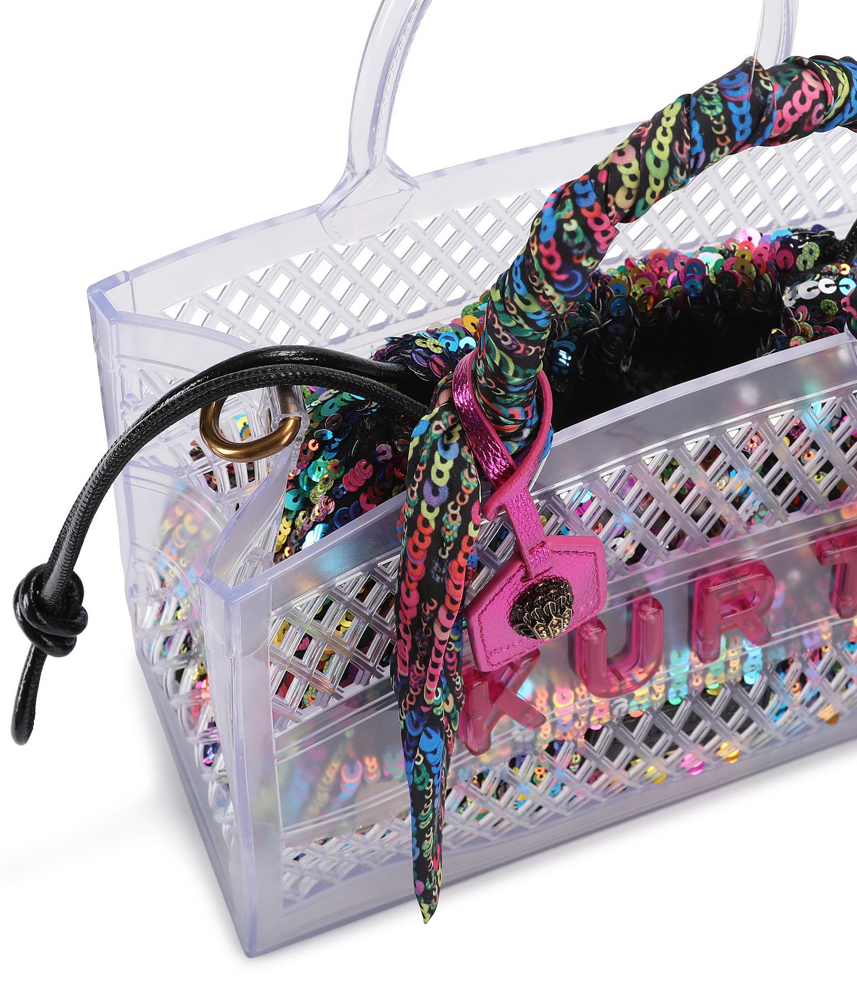 Kurt Geiger London Jelly Removeable Pouch Small Tote Bag