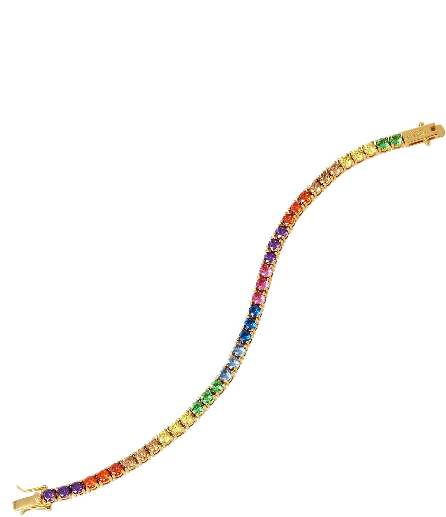 Kurt Geiger London Jewel Rainbow Tennis Line Bracelet