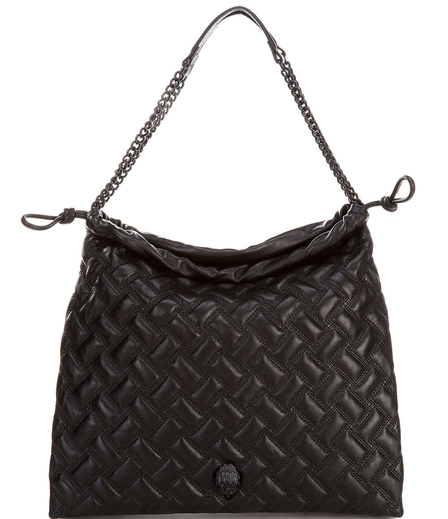 Kurt Geiger London Kensington Drench Drawstring Bucket Bag