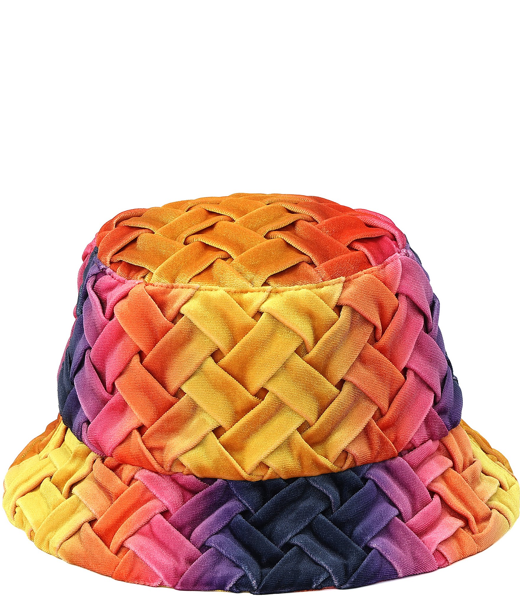 Kurt Geiger London Kensington Gradient Woven Bucket Hat