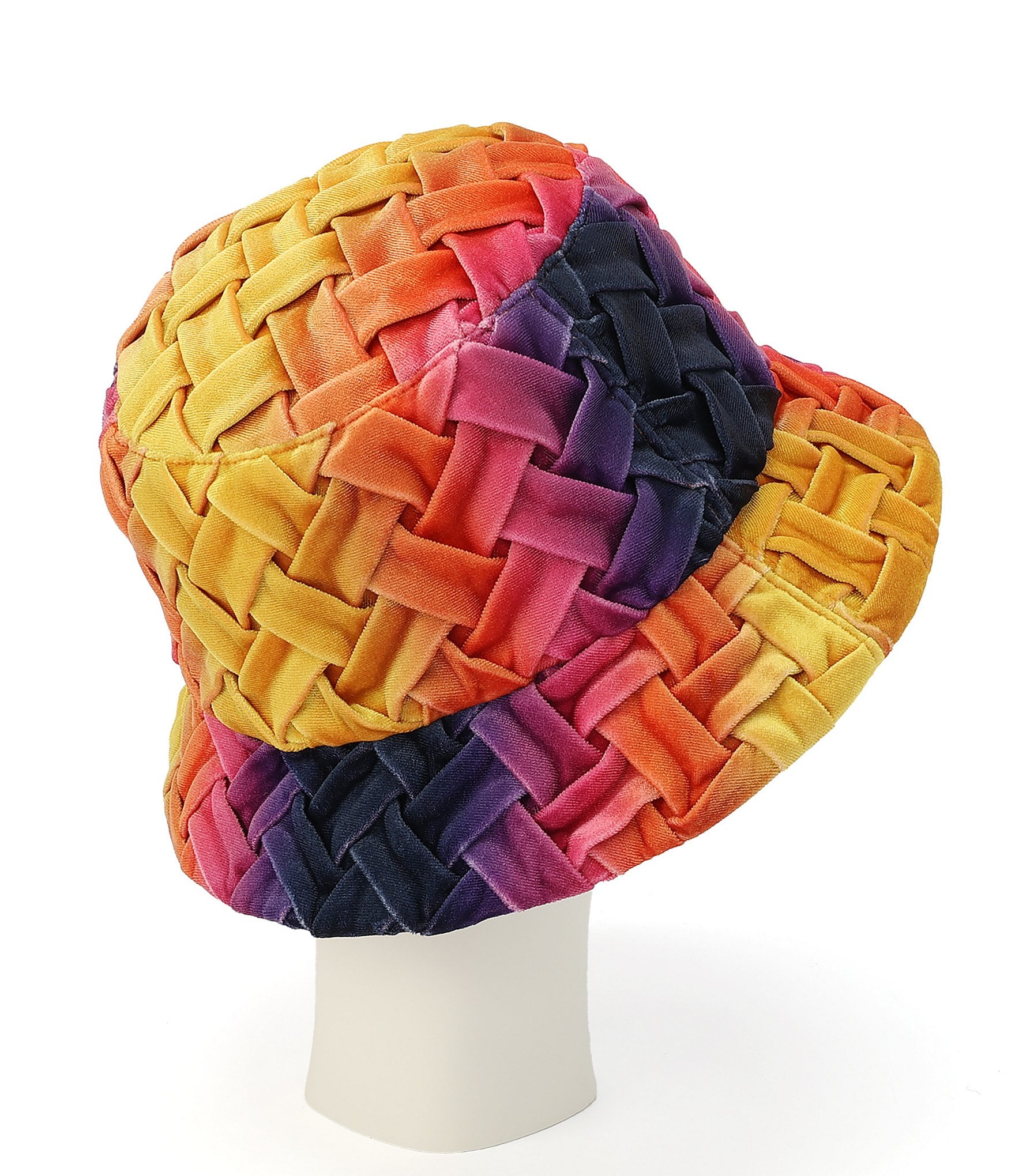 Kurt Geiger London Kensington Gradient Woven Bucket Hat