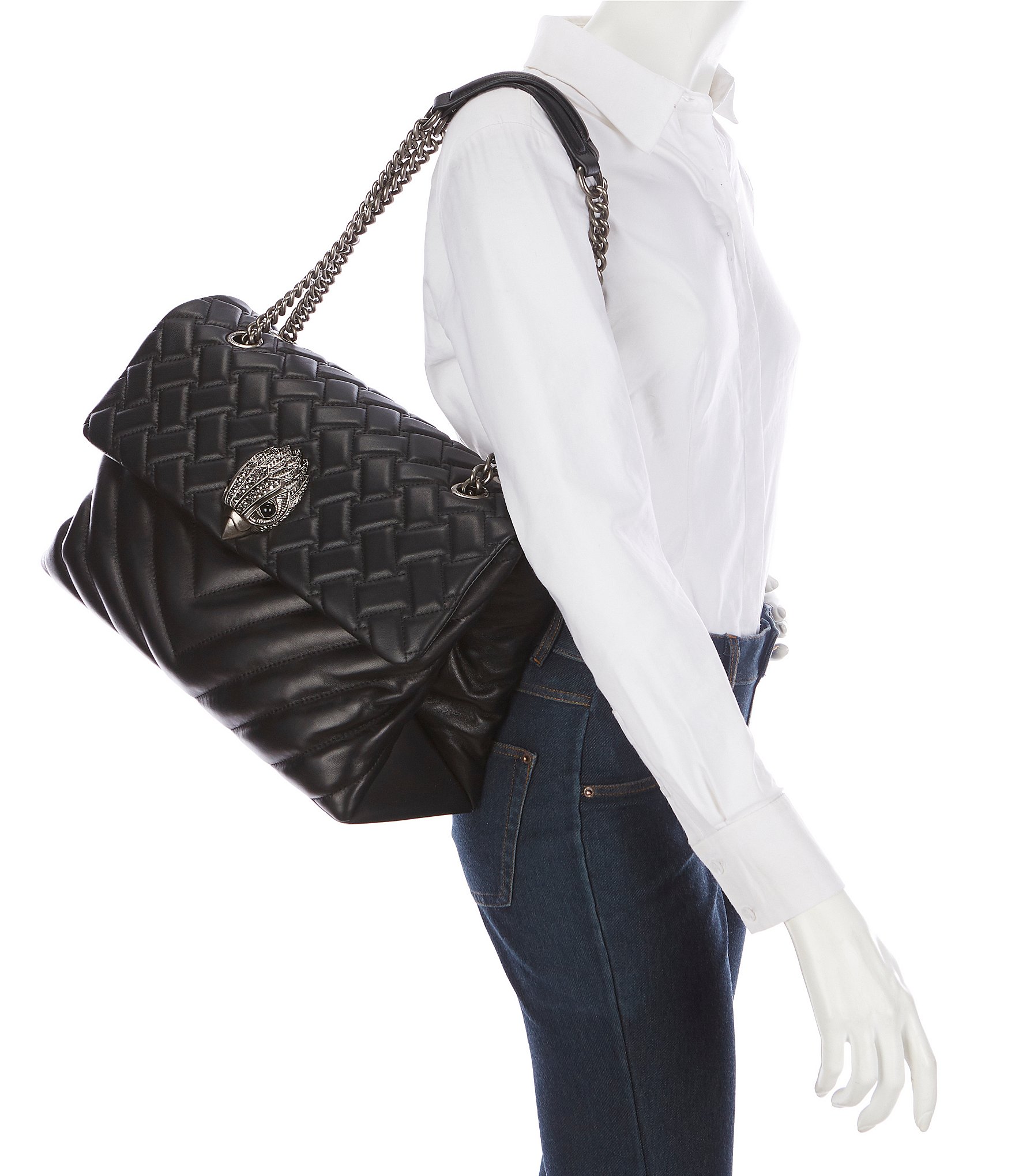 Kurt Geiger London Kensington Quilted XXL Shoulder Bag