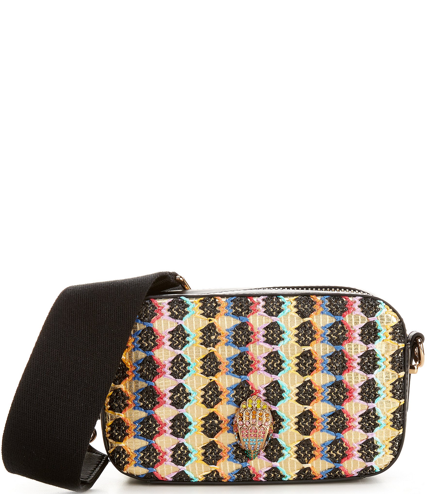 Kurt Geiger London Kensington Small Printed Camera Crossbody Bag