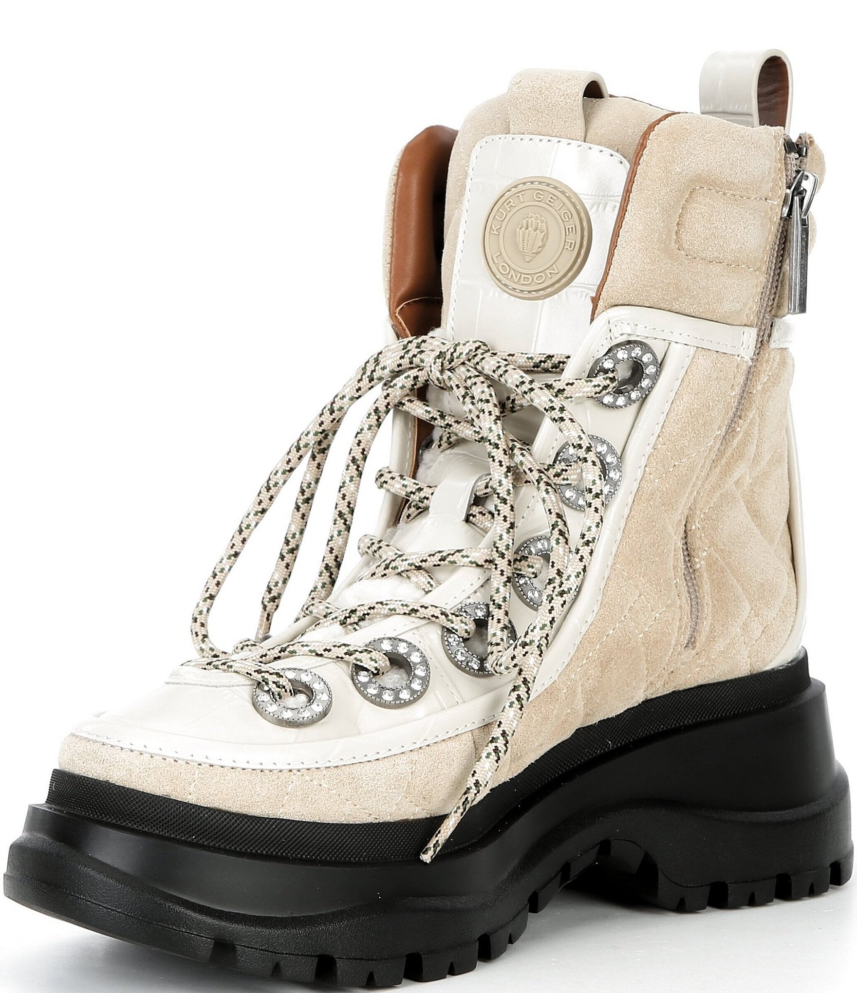 Kurt Geiger London Kensington Suede Hiker Booties