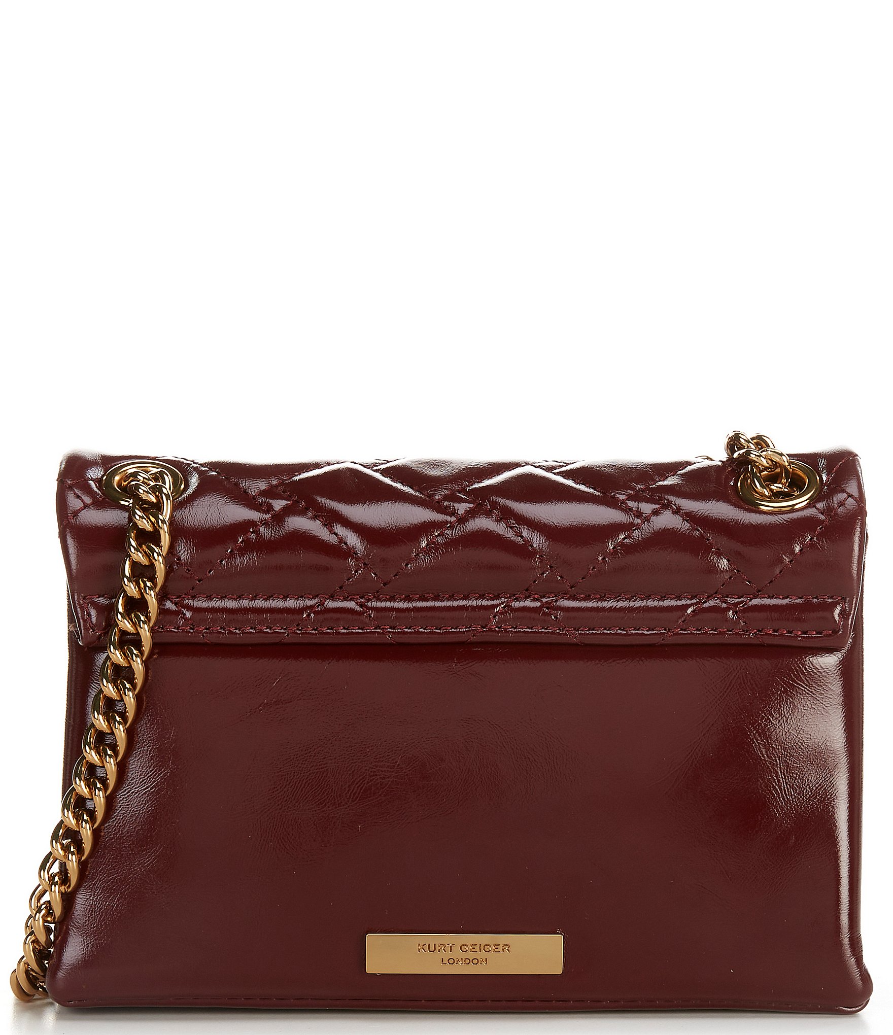 Kurt Geiger London Kensington Wine Mini Crossbody Bag