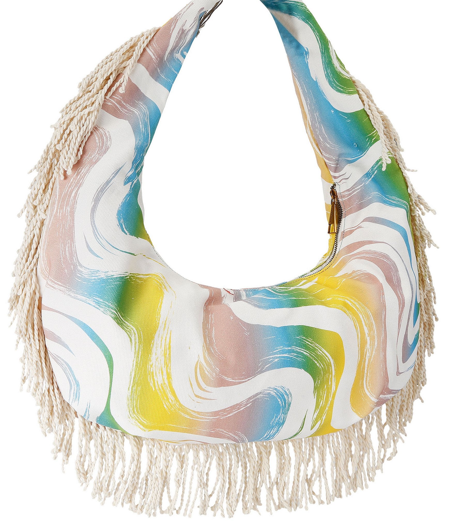 Kurt Geiger London Kurt's Cabana Large Hobo Fringe Bag
