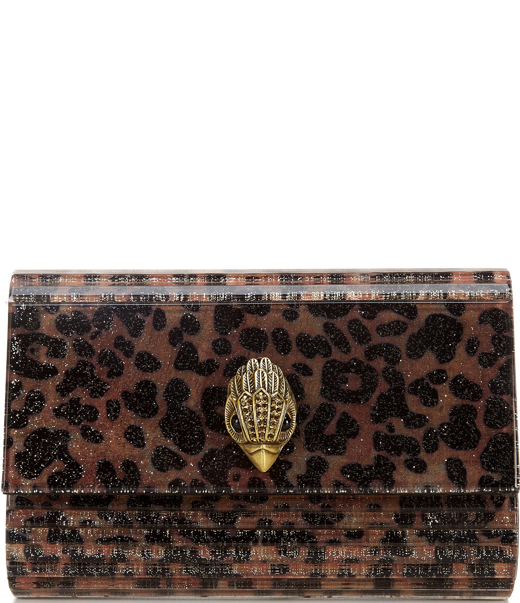 Kurt Geiger London Leopard Party Clutch Bag | Dillard's