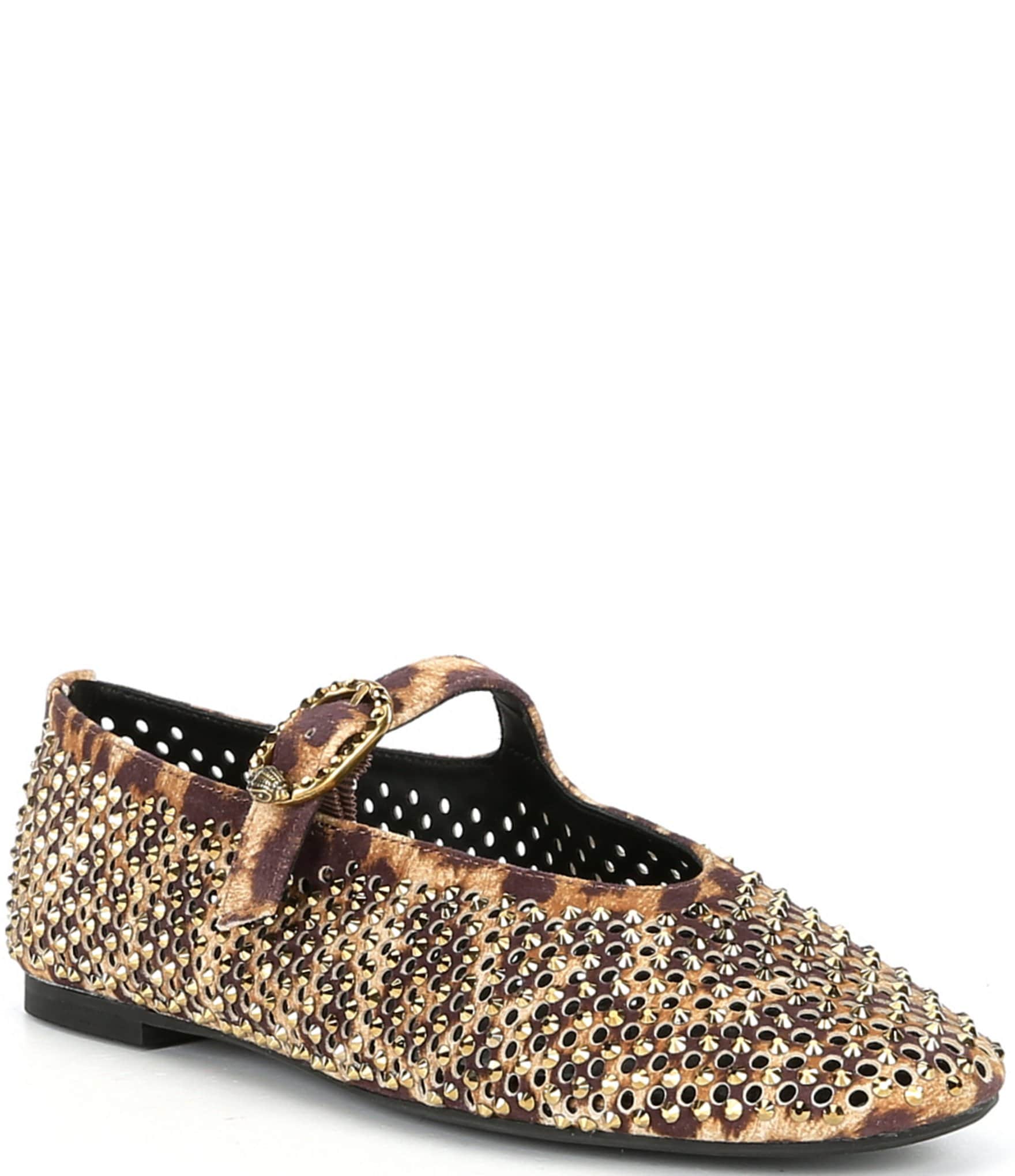 Kurt Geiger London Mayfair Cheetah Print Leather Rhinestone Kurt Geiger London Mayfair Cheetah Print Leather Rhinestone