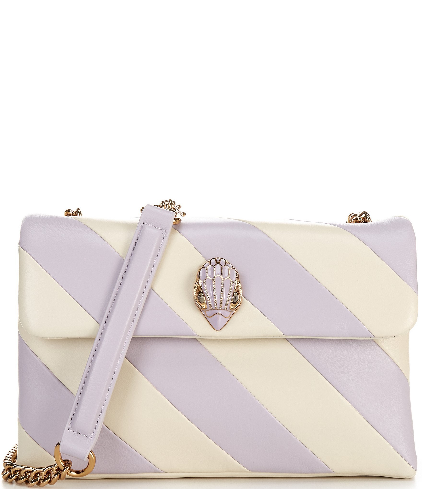 Kurt Geiger London Medium Kensington Stripe Crossbody Bag