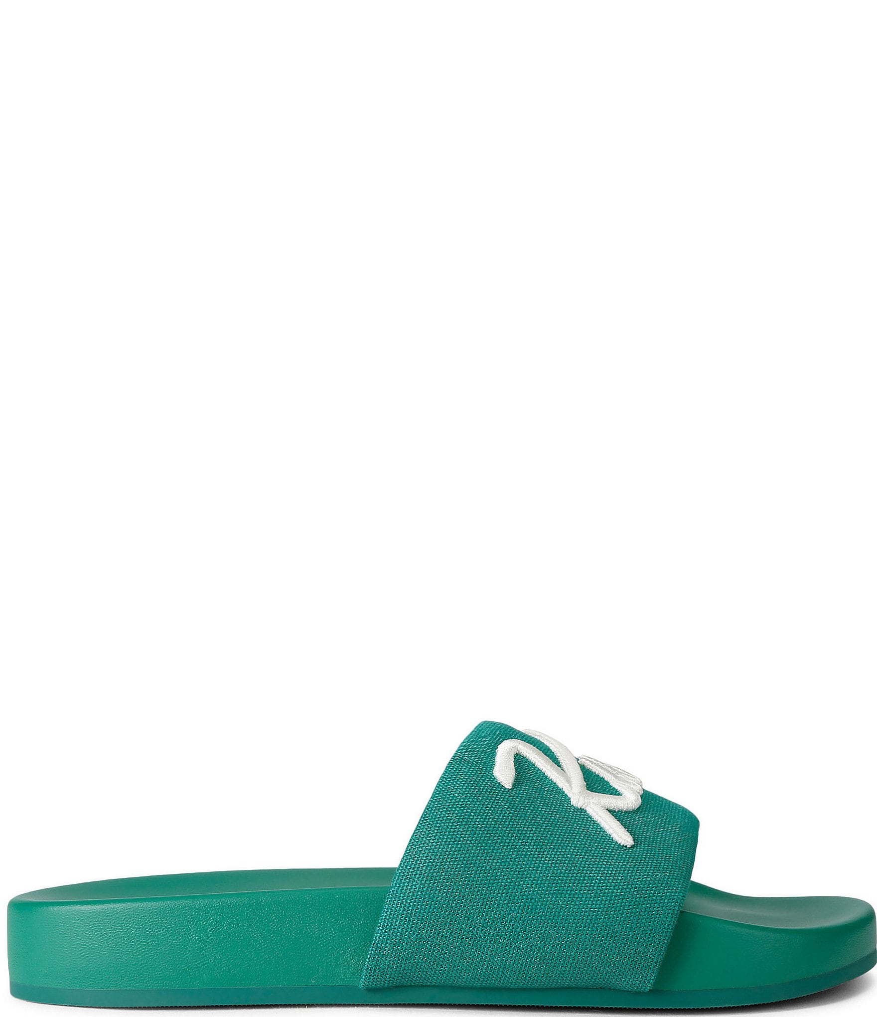 Kurt Geiger London Men's Kurt's Cabana Script Pool Slide Sandals