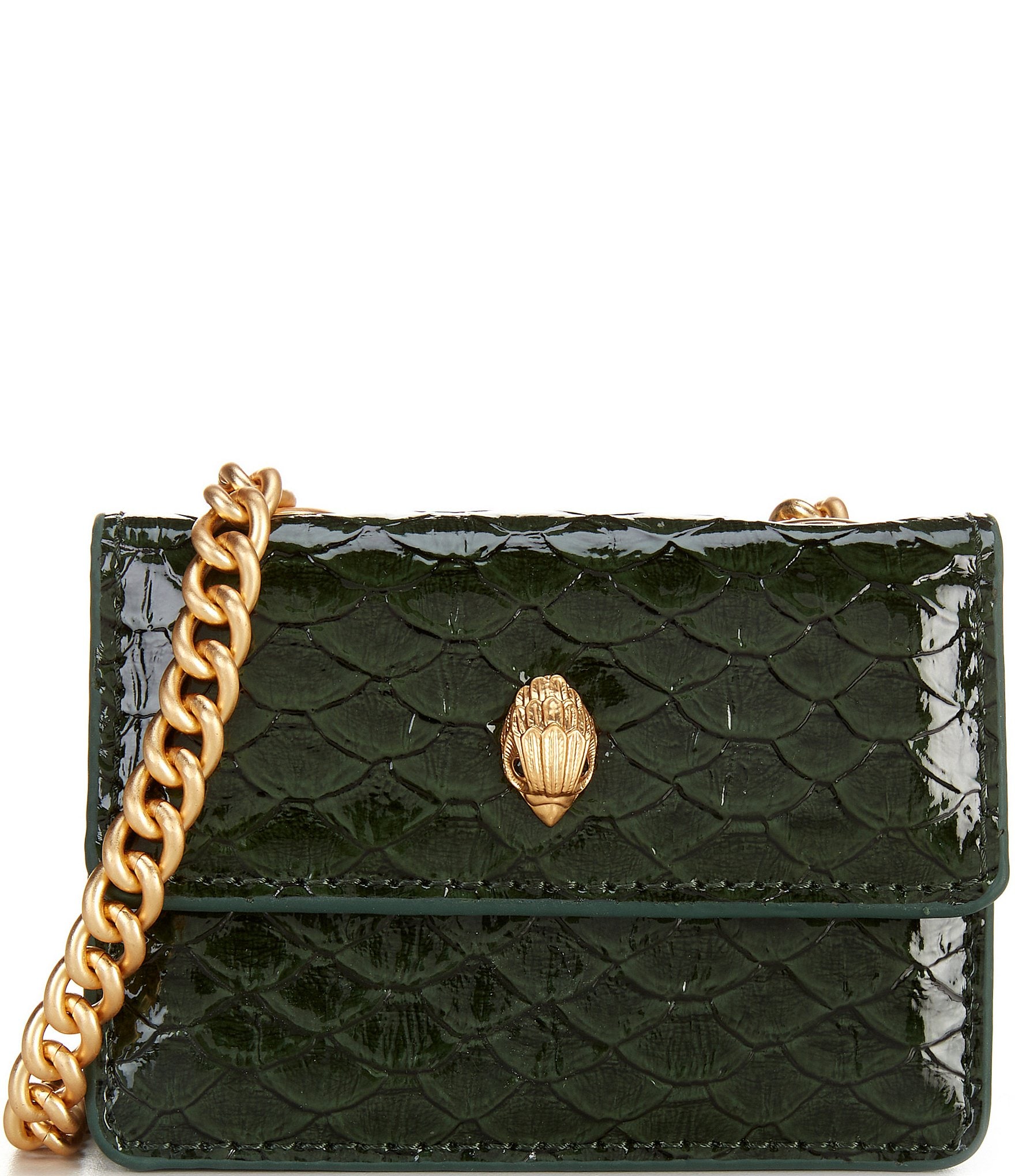 Kurt Geiger London Micro Green Kensington Crossbody Bag | Dillard's