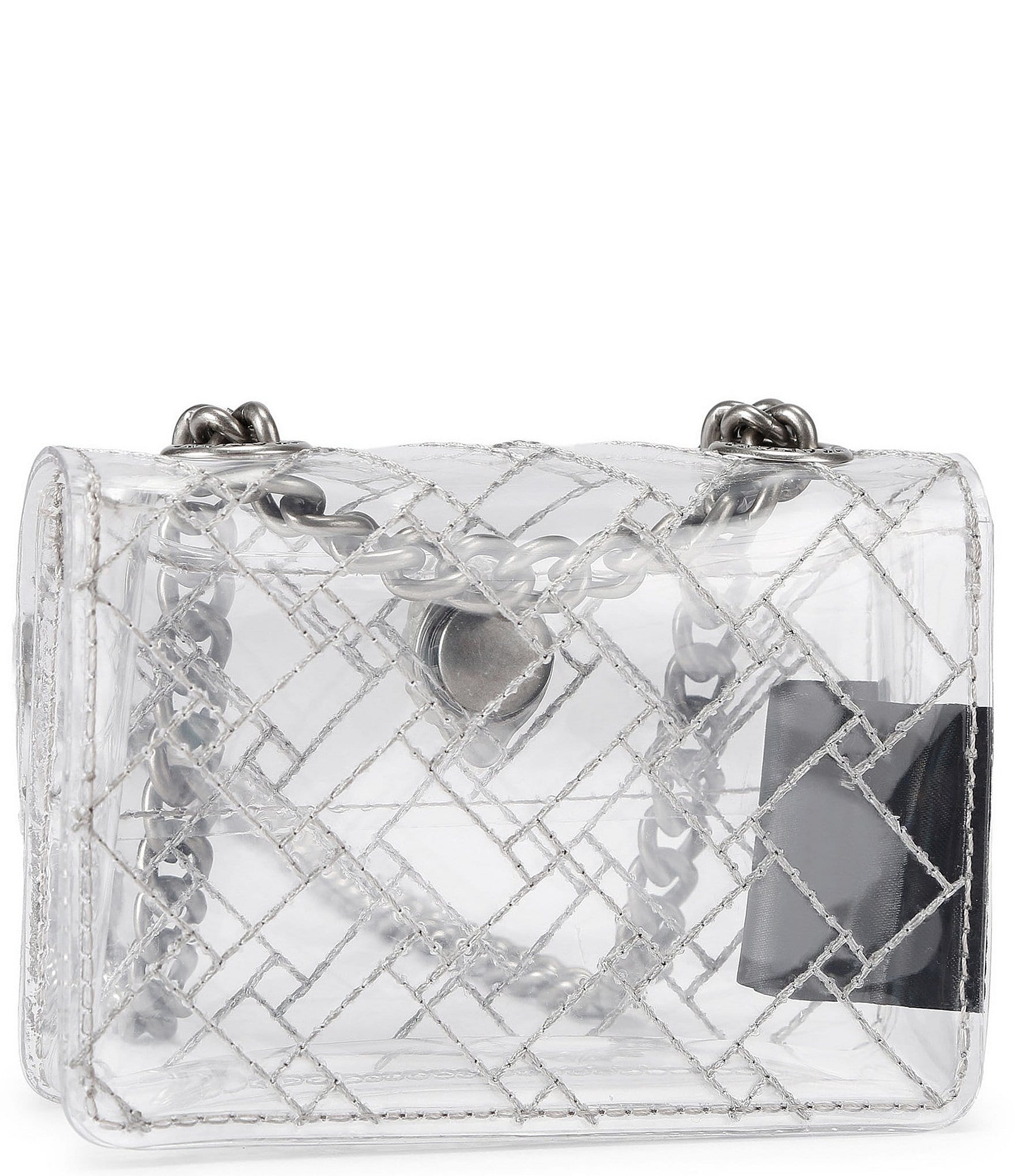 Kurt Geiger London Micro Kensington Clear Crossbody Bag