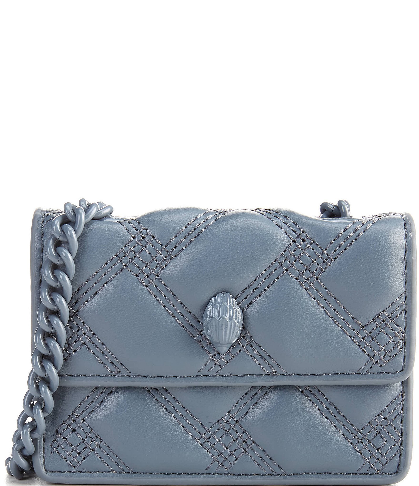 Kurt Geiger London Micro Solid Quilted Crossbody Bag