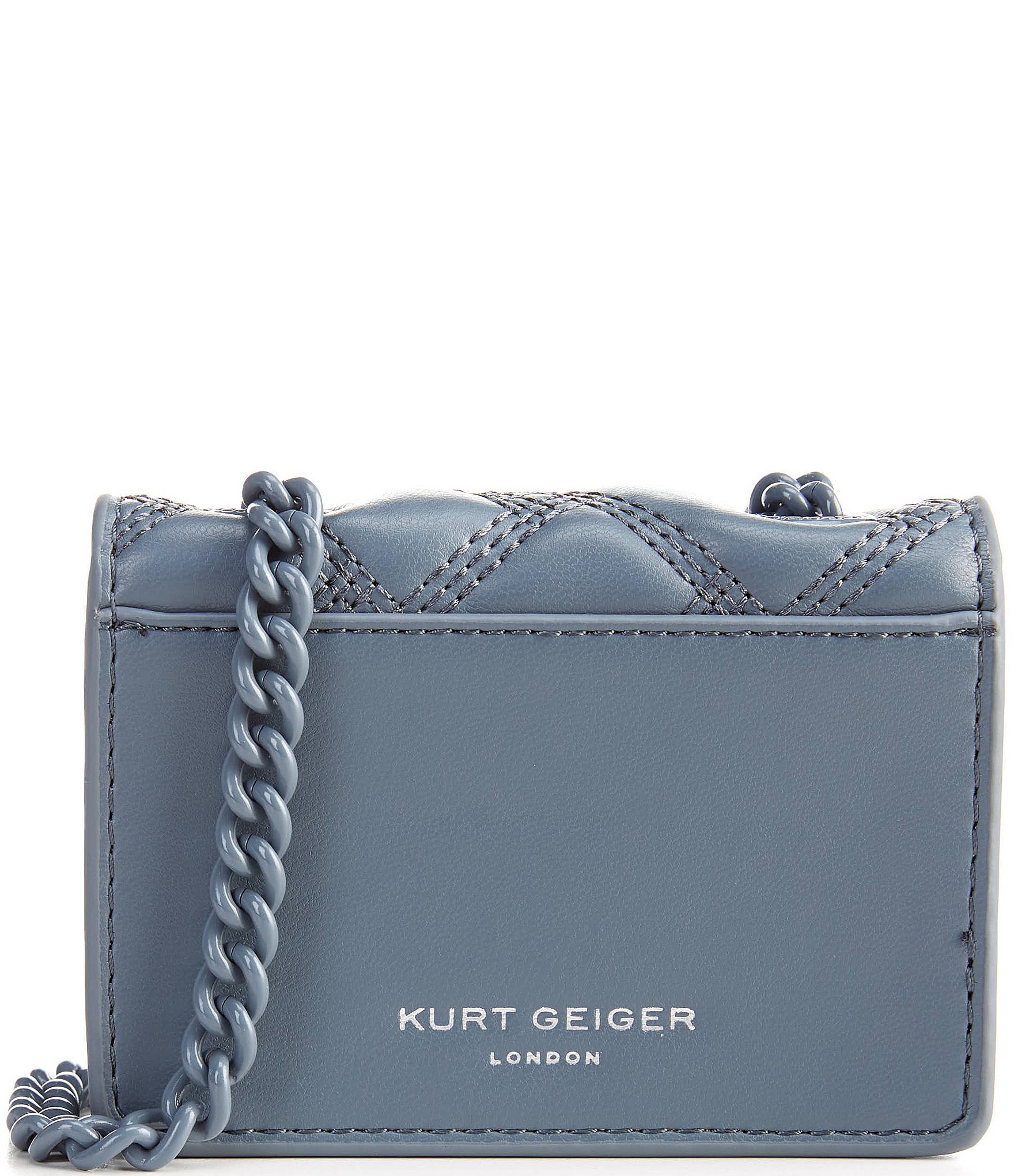 Kurt Geiger London Micro Solid Quilted Crossbody Bag