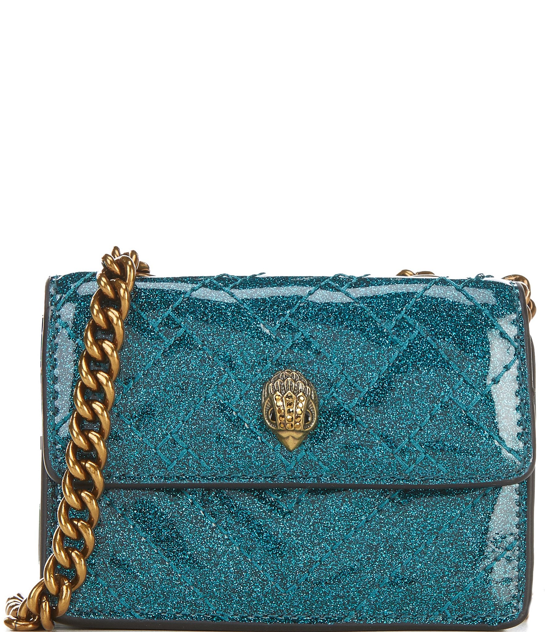 Kurt Geiger London Kensington Signature Eagle Crest Micro Quilted Crossbody  Bag, Dillard's