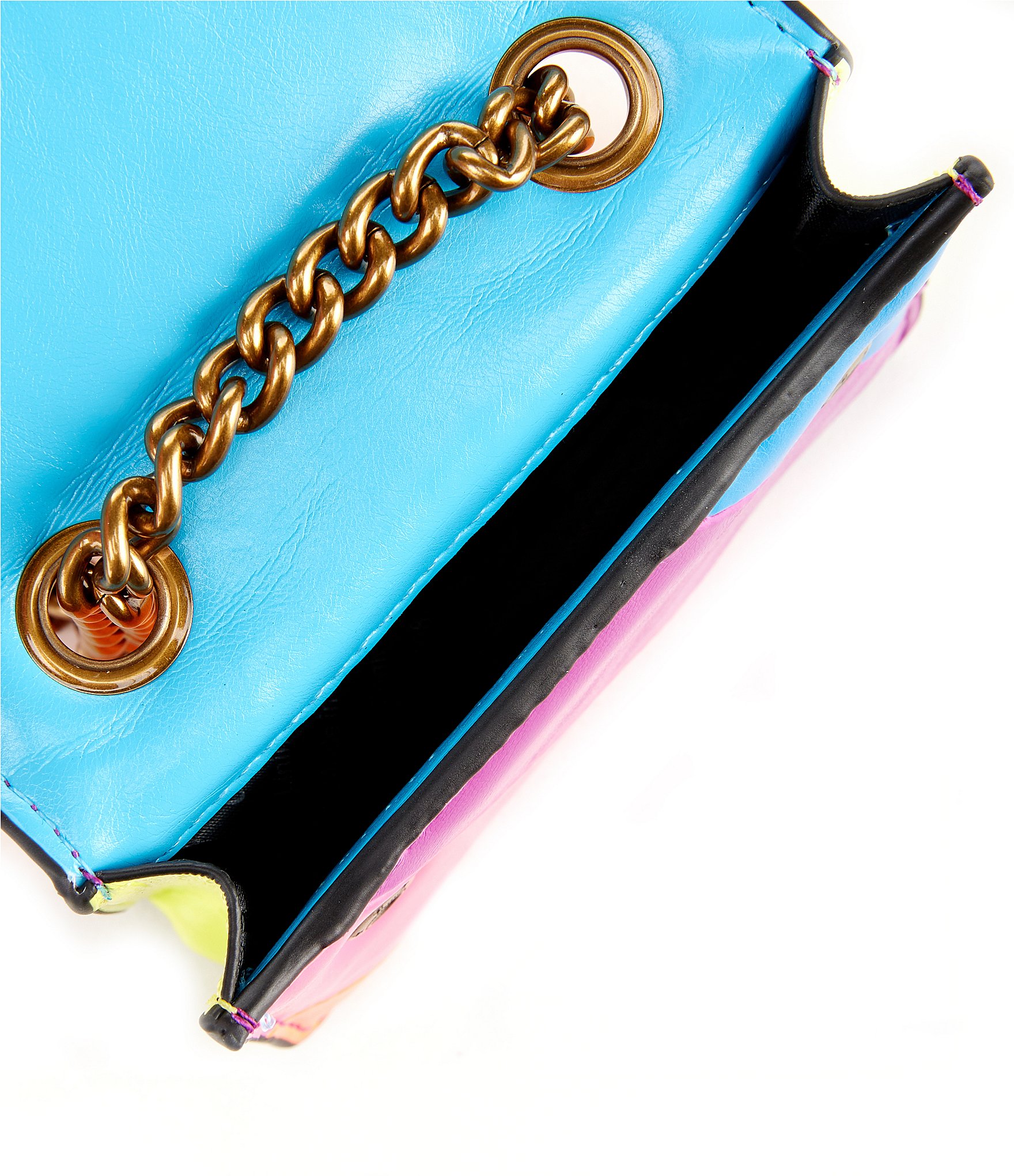 Kurt Geiger London Micro Rainbow Kensington Crossbody Bag