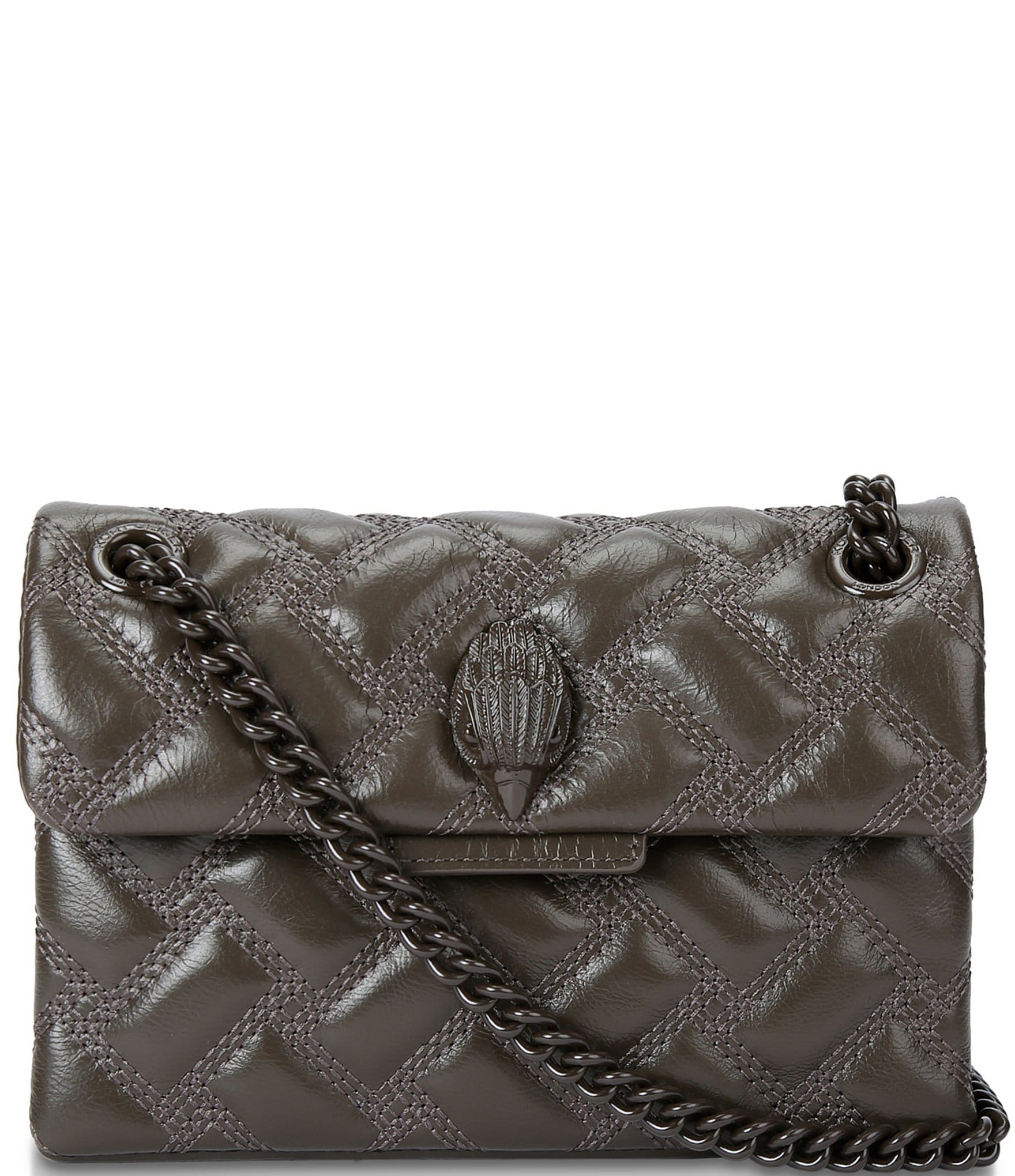 Kurt Geiger London Kensington Signature Eagle Crest Micro Quilted Crossbody  Bag, Dillard's