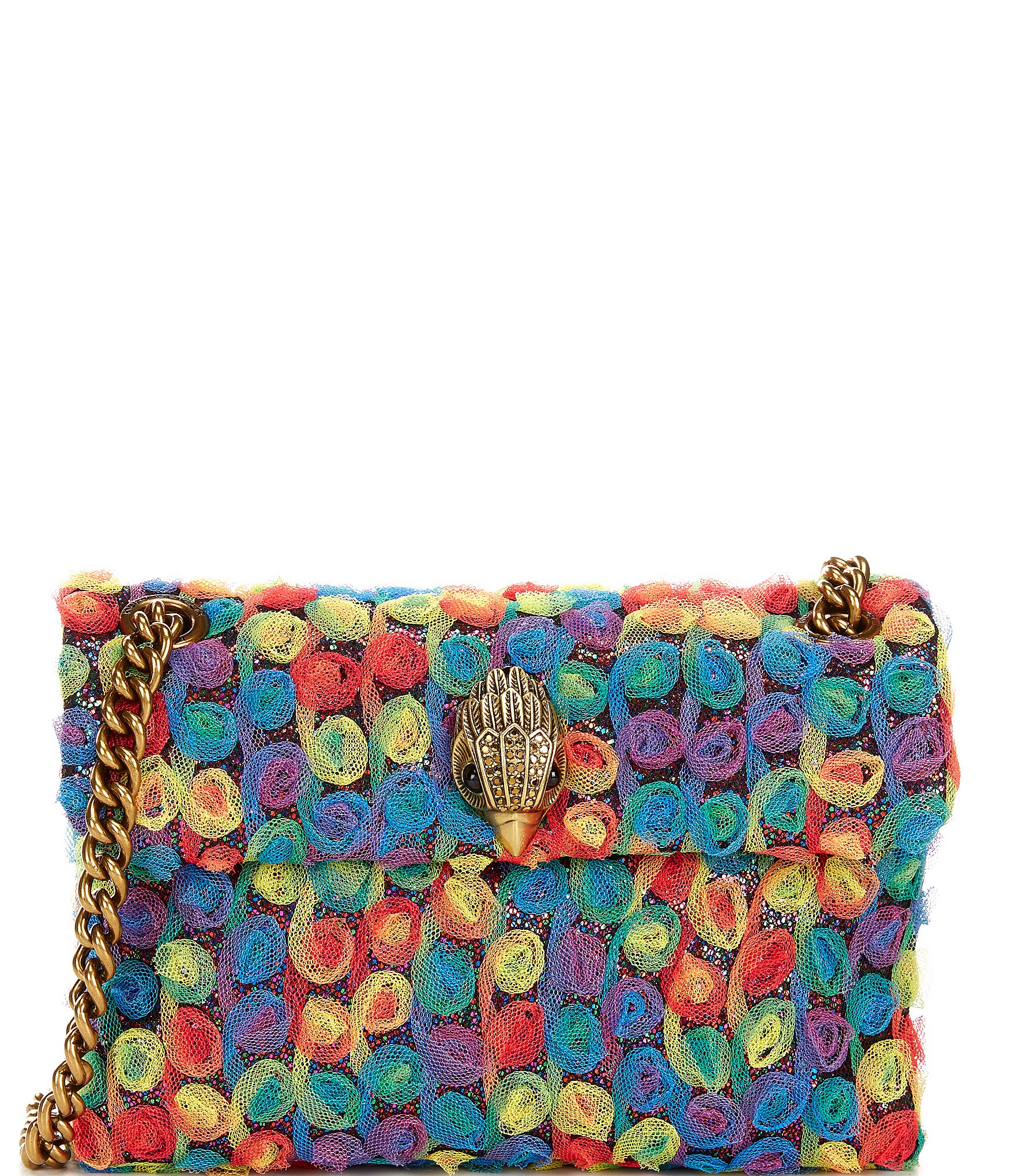 Kurt Geiger London Mini Kensington Rose Textured Shoulder Bag | Dillard's