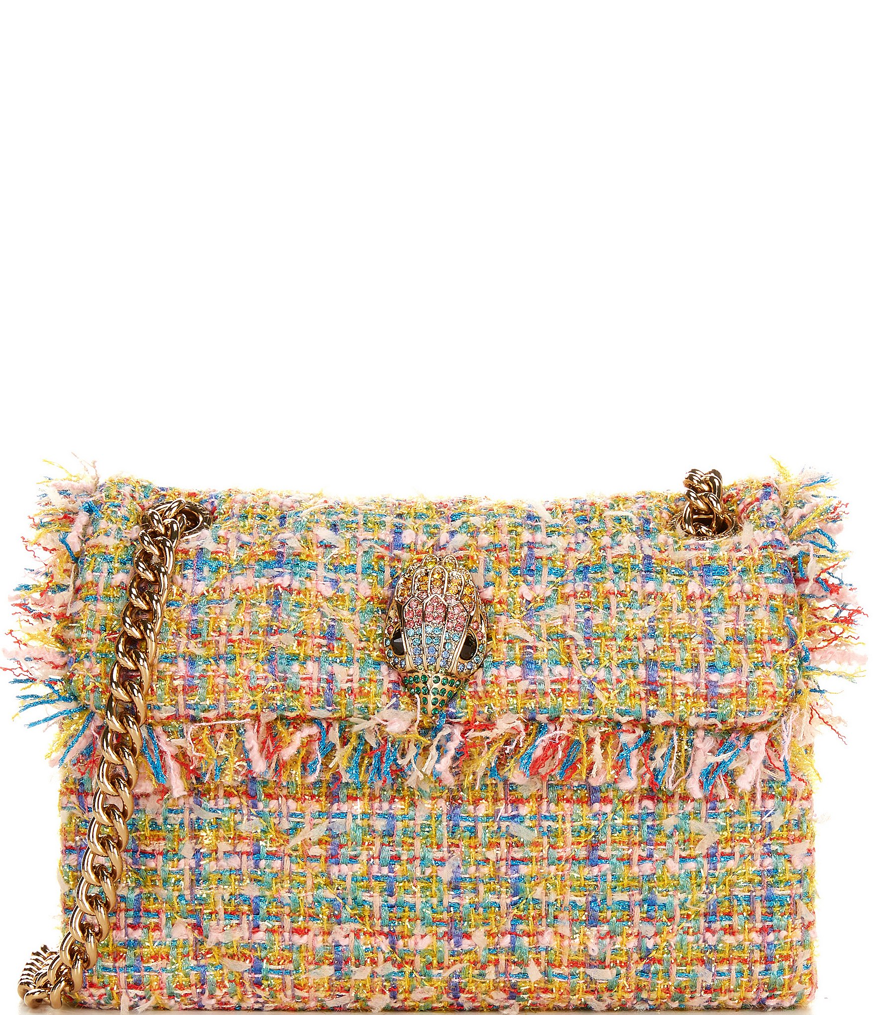 Kurt Geiger London Mini Kensington Tweed Crossbody Bag | Dillard's