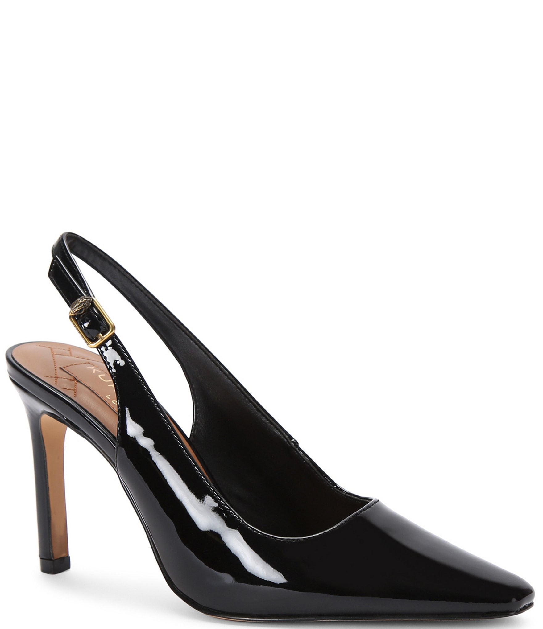 Kurt Geiger London Regent 90 Patent Slingback Dress Pumps | Dillard's