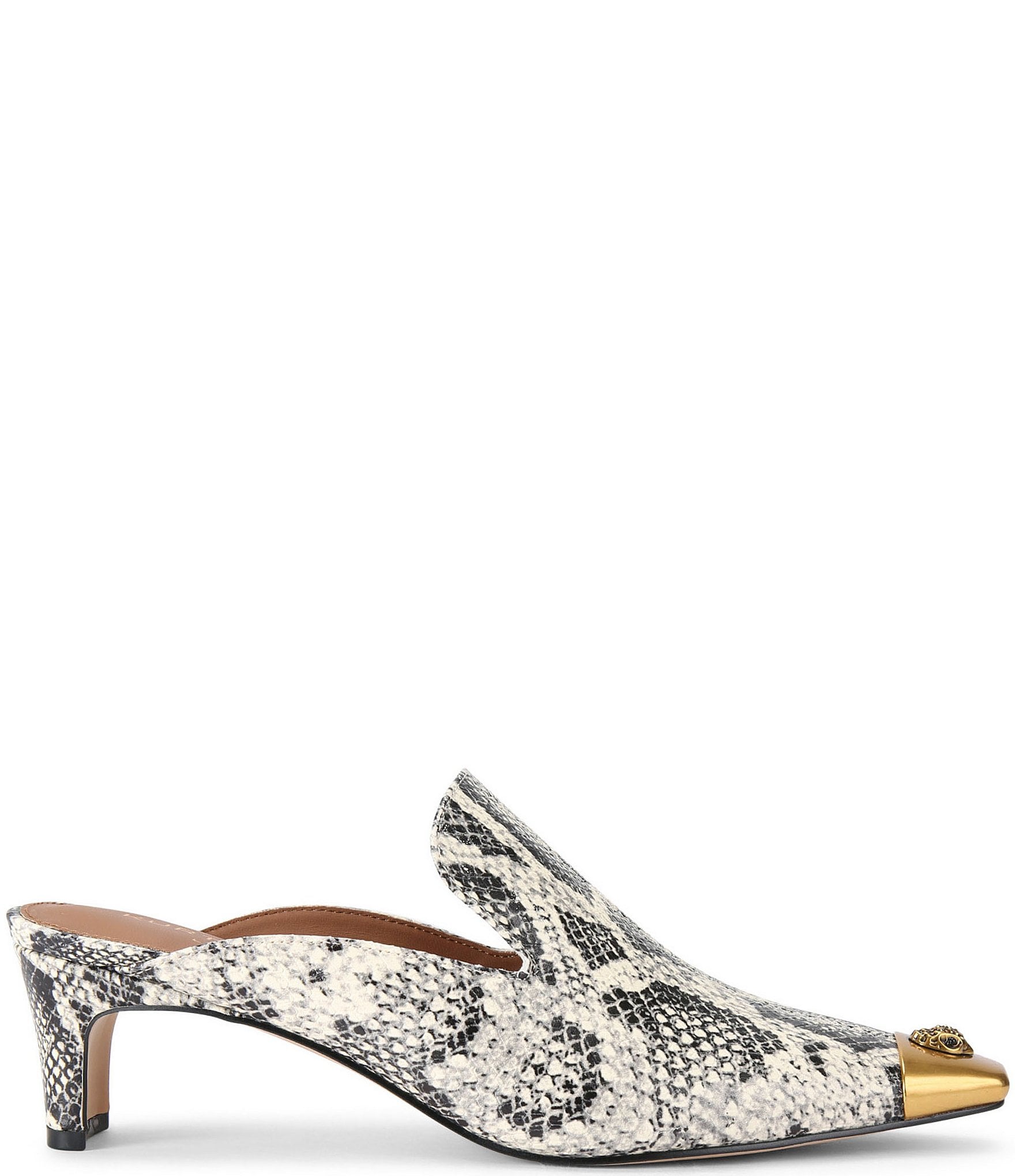 Snake print mules online