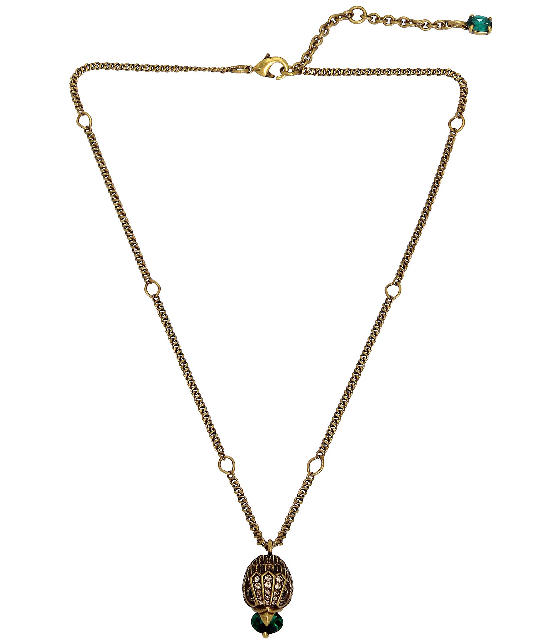 Kurt Geiger London Signature Eagle Short Pendant Necklace | Dillard's