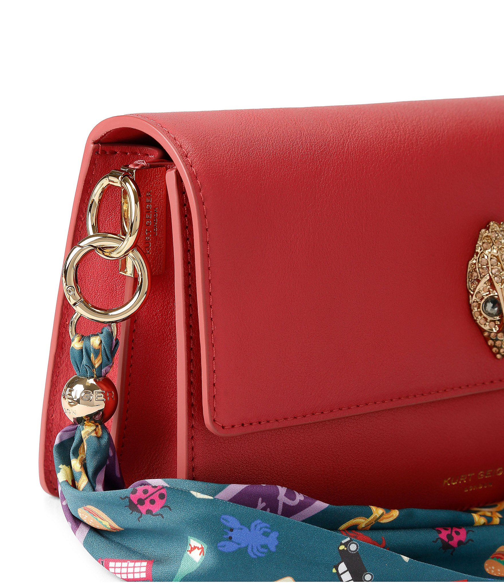 Kurt Geiger London Sloane Soft Statement Scarf Shoulder Bag