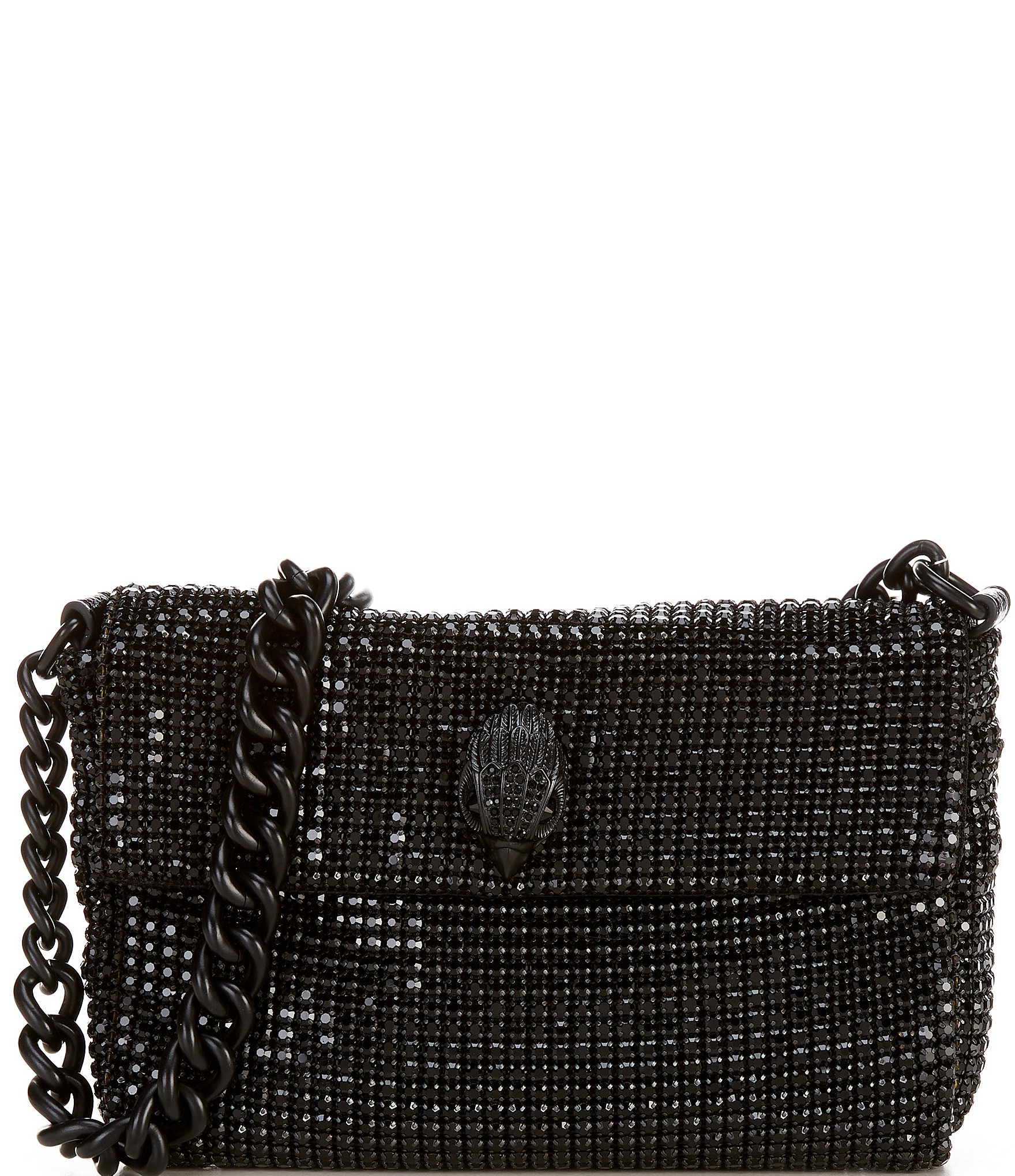 Black cheap rhinestone bag