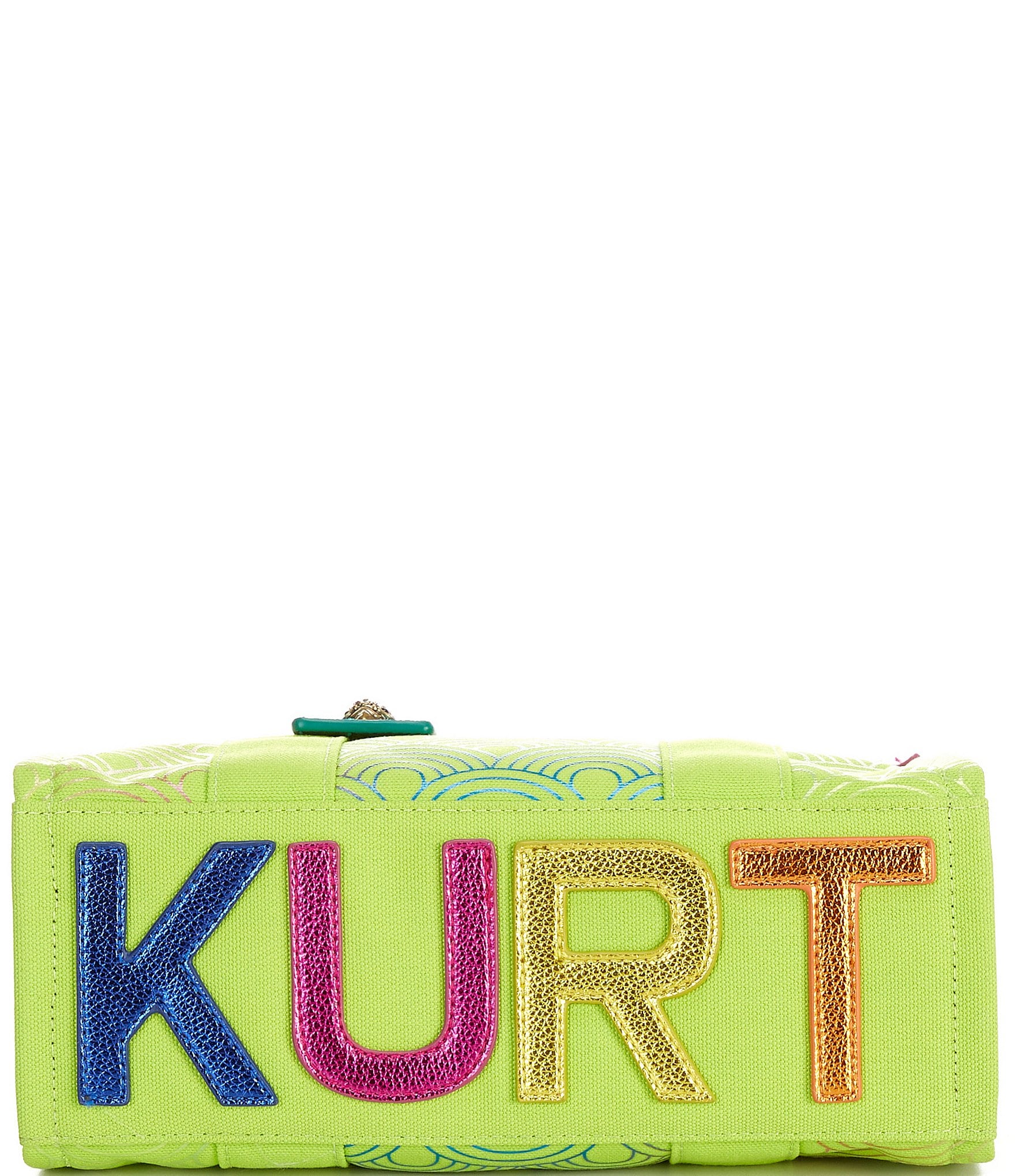 Kurt Geiger London Small Lime Southbank Tote Bag