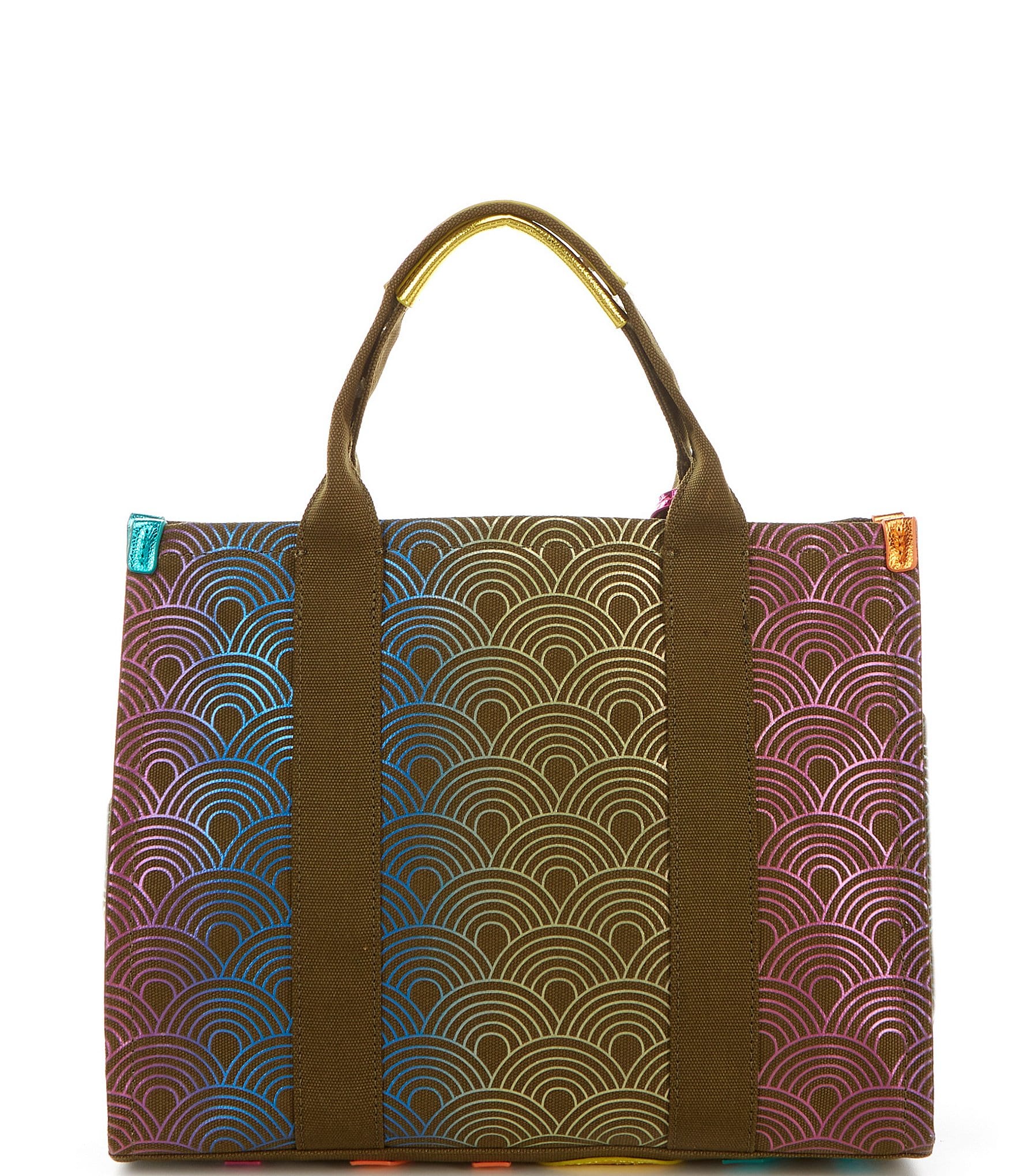 Kurt Geiger London Southbank Geometric Pattern Tote Bag