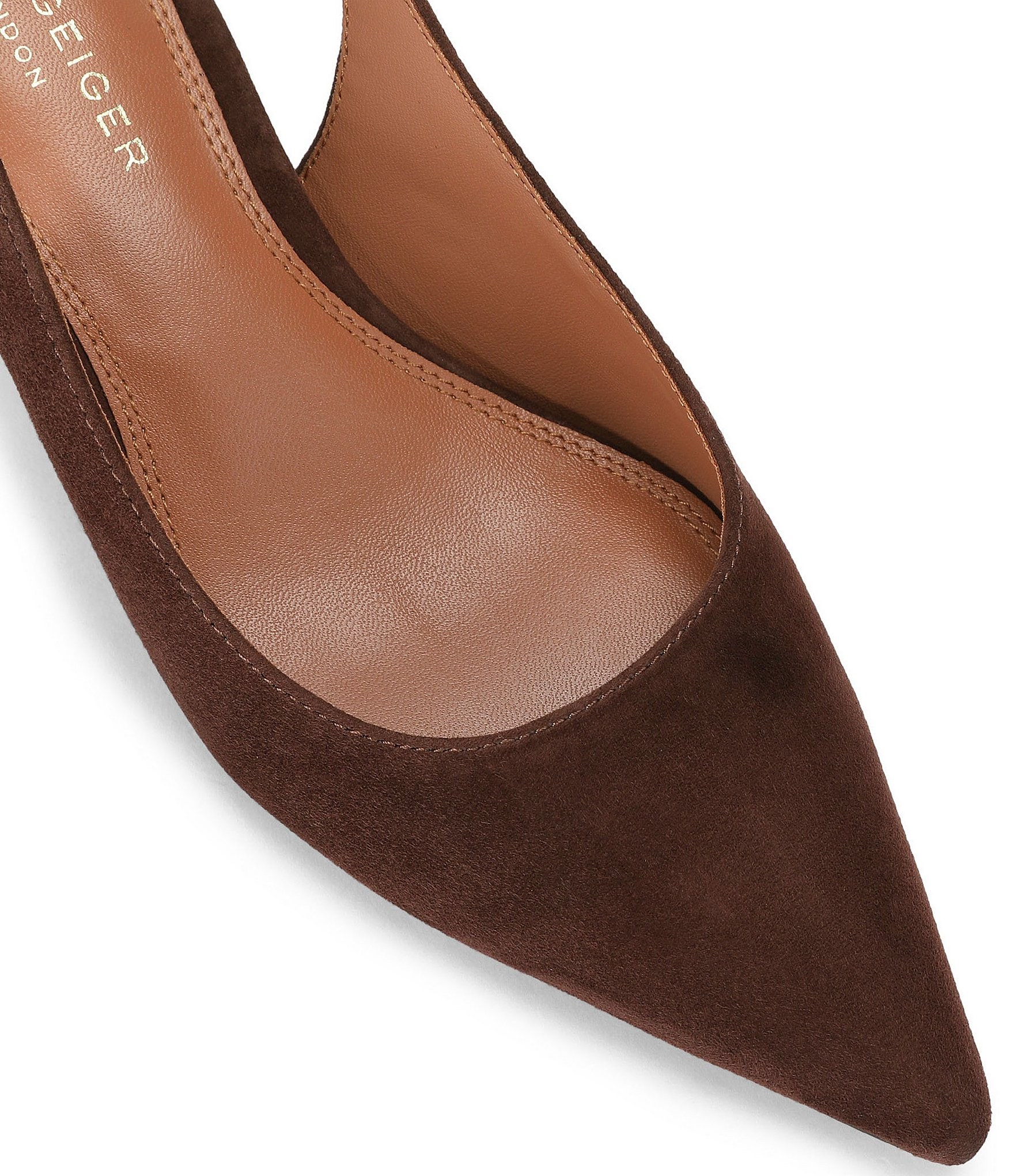 Kurt Geiger London Stepney Sling Strap Embellished Pumps