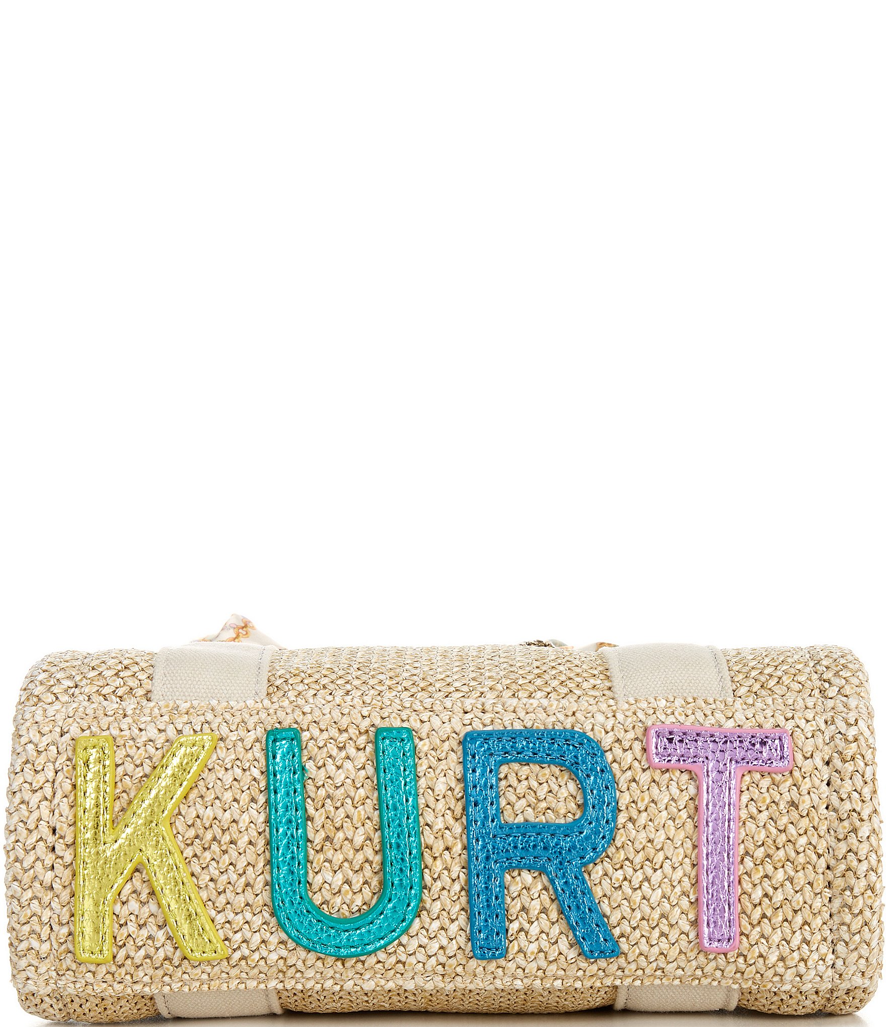 Kurt Geiger London Straw Southbank Tote Bag