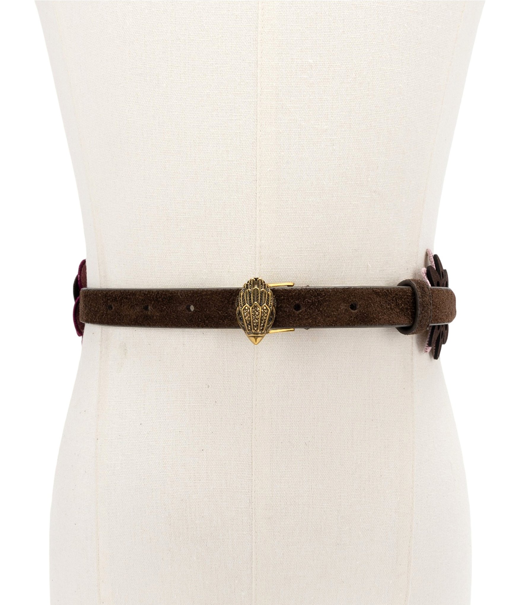 Kurt Geiger London Studded Flower Belt