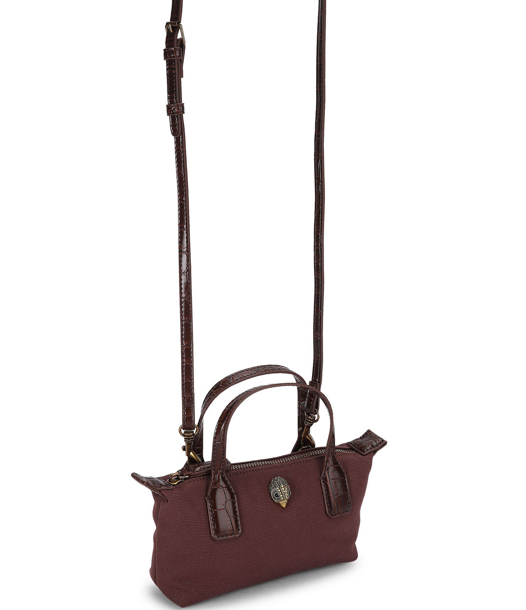 Kurt Geiger London Tiny Sloane Canvas Shopper Tote Bag