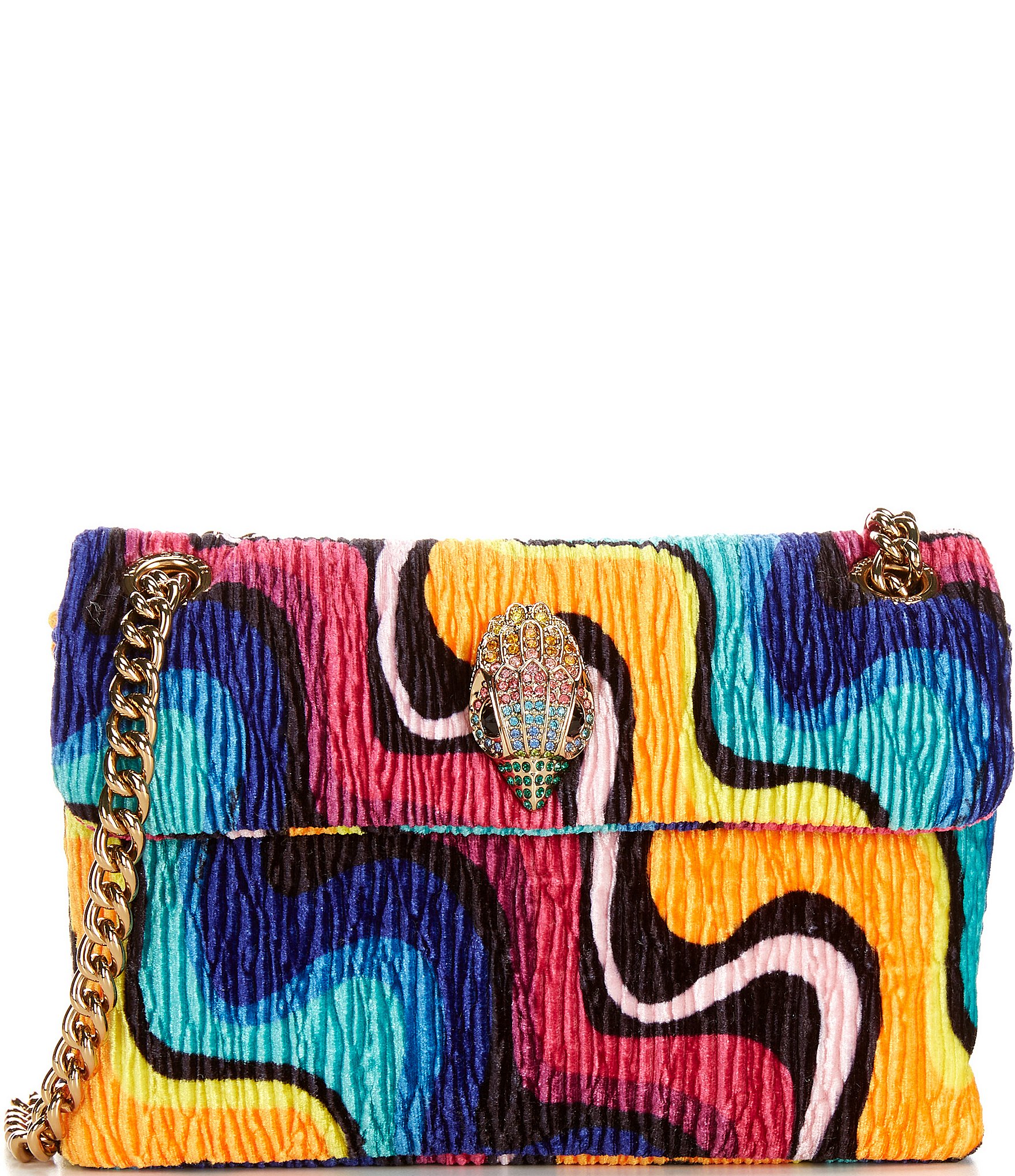 Rainbow shop mini discount kensington velvet bag