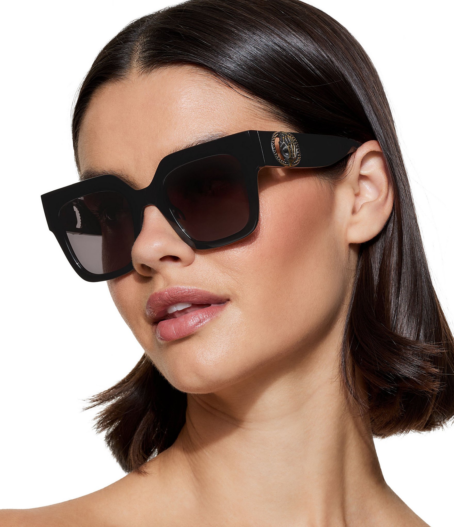 Kurt Geiger London Women's KGL1025 50mm Square Sunglasses