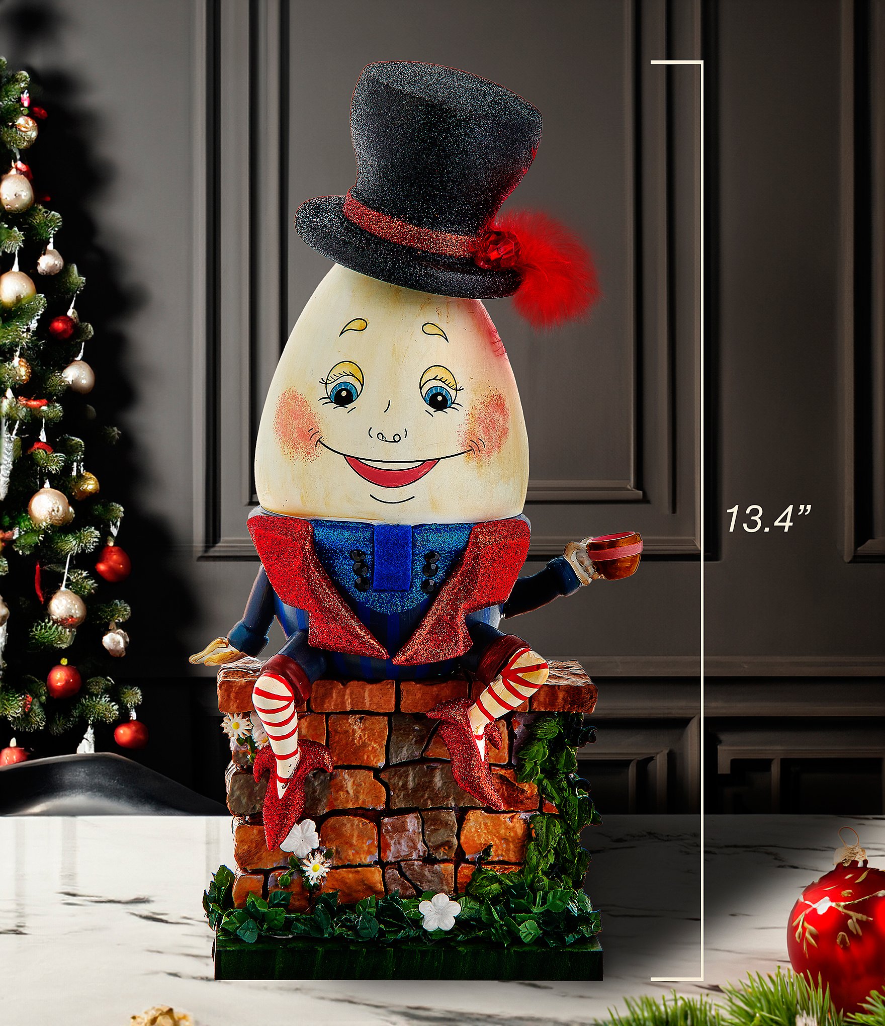 Kurt S. Adler 13.4#double; Hollywood Nutcrackers™ Humpty Dumpty Nutcracker Figurine