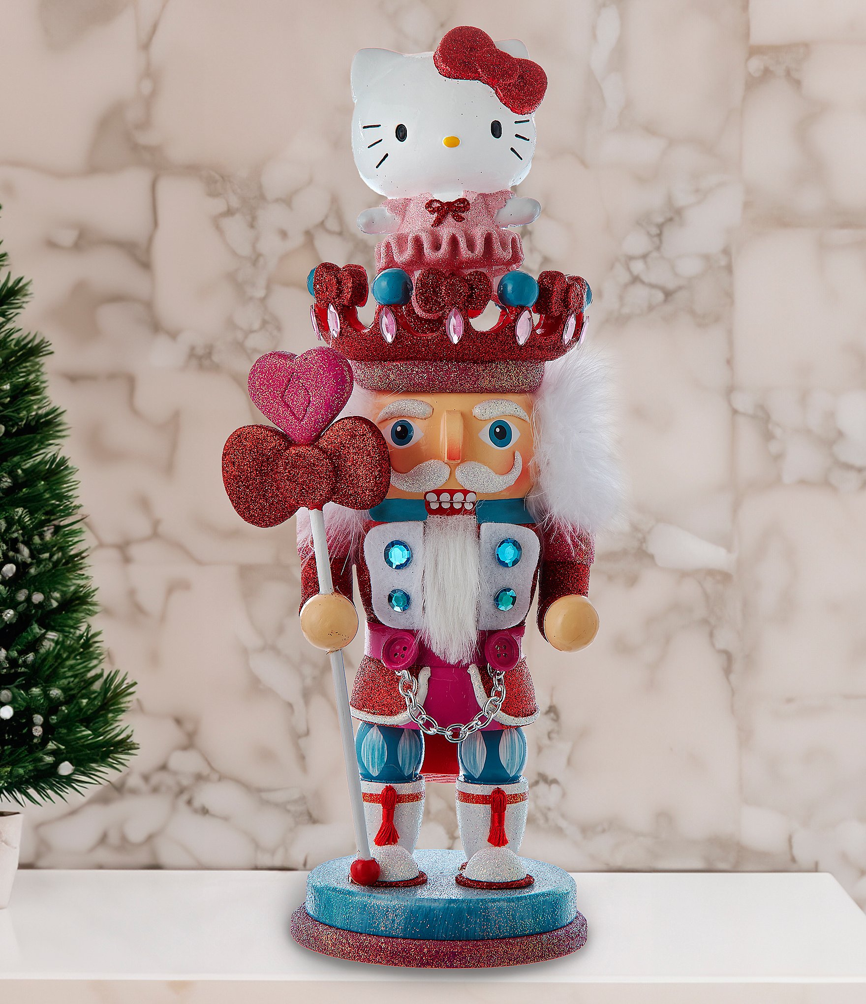 Kurt S. Adler 14#double; Hollywood Nutcrackers™ Hello Kitty™ Nutcracker Figurine