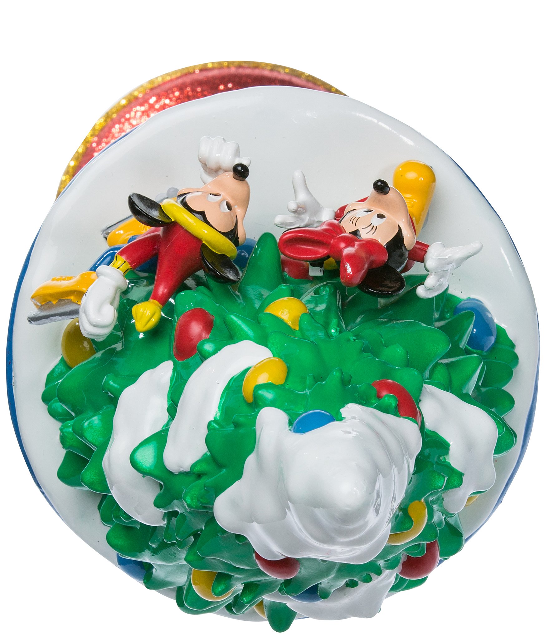 Kurt S. Adler 16.25#double; Disney© Mickey and Minnie Mouse Ice Skating Hollywood™ Nutcracker Figurine