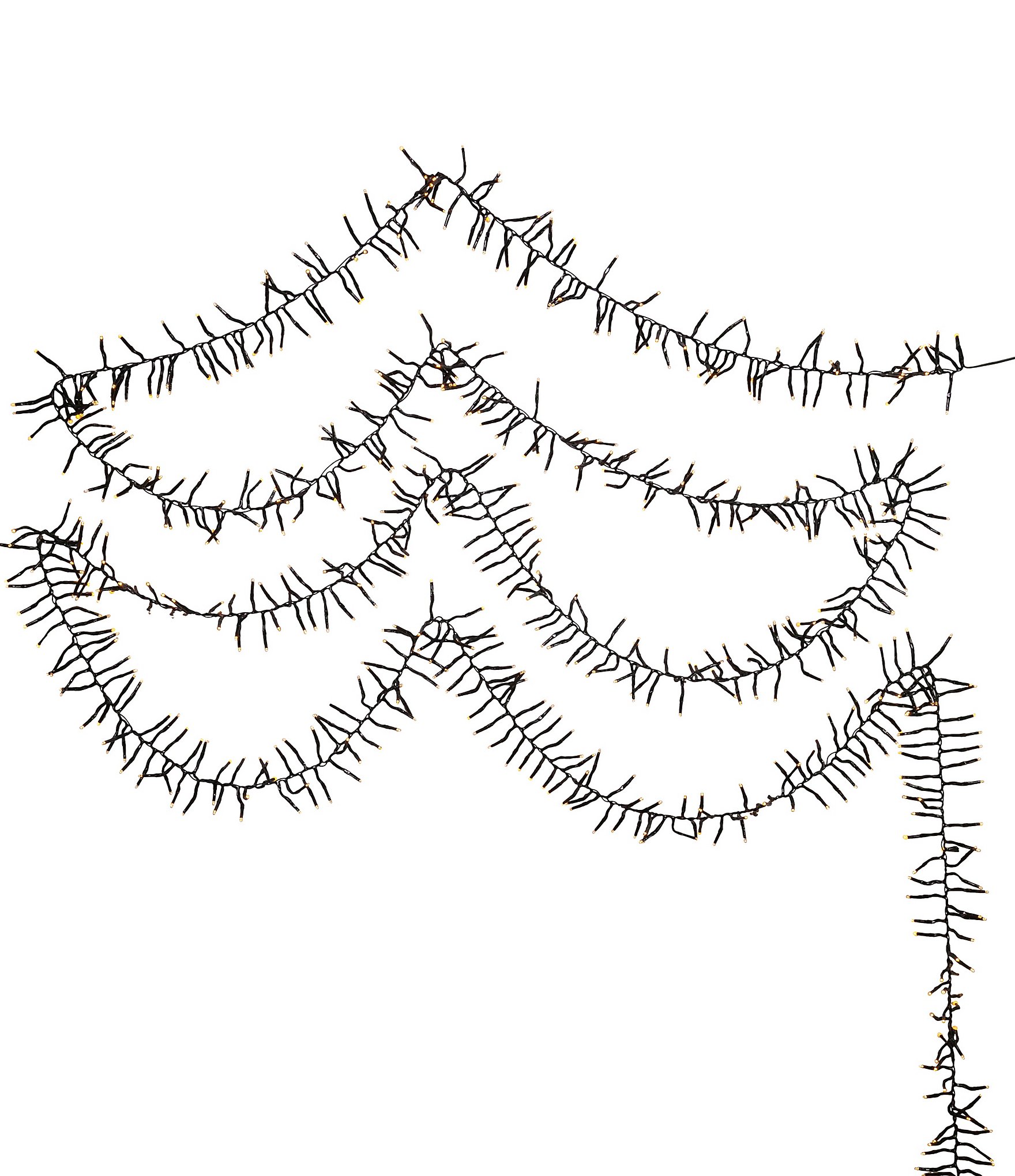 Kurt S. Adler 98' 3,000L Classic White LED Multifunction Connectible Cluster Garland